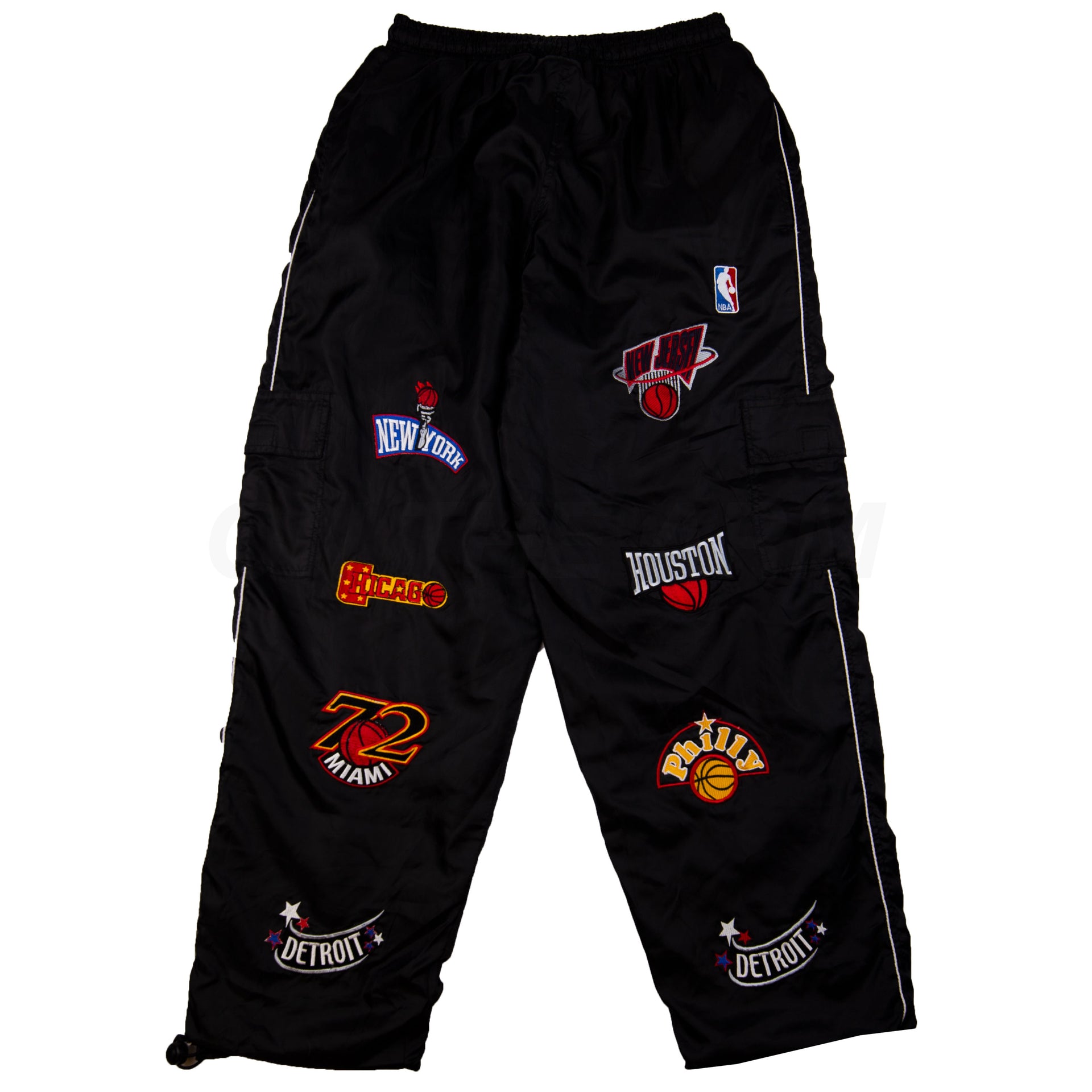 Vintage Black NBA Warm Up Pants (2000's)