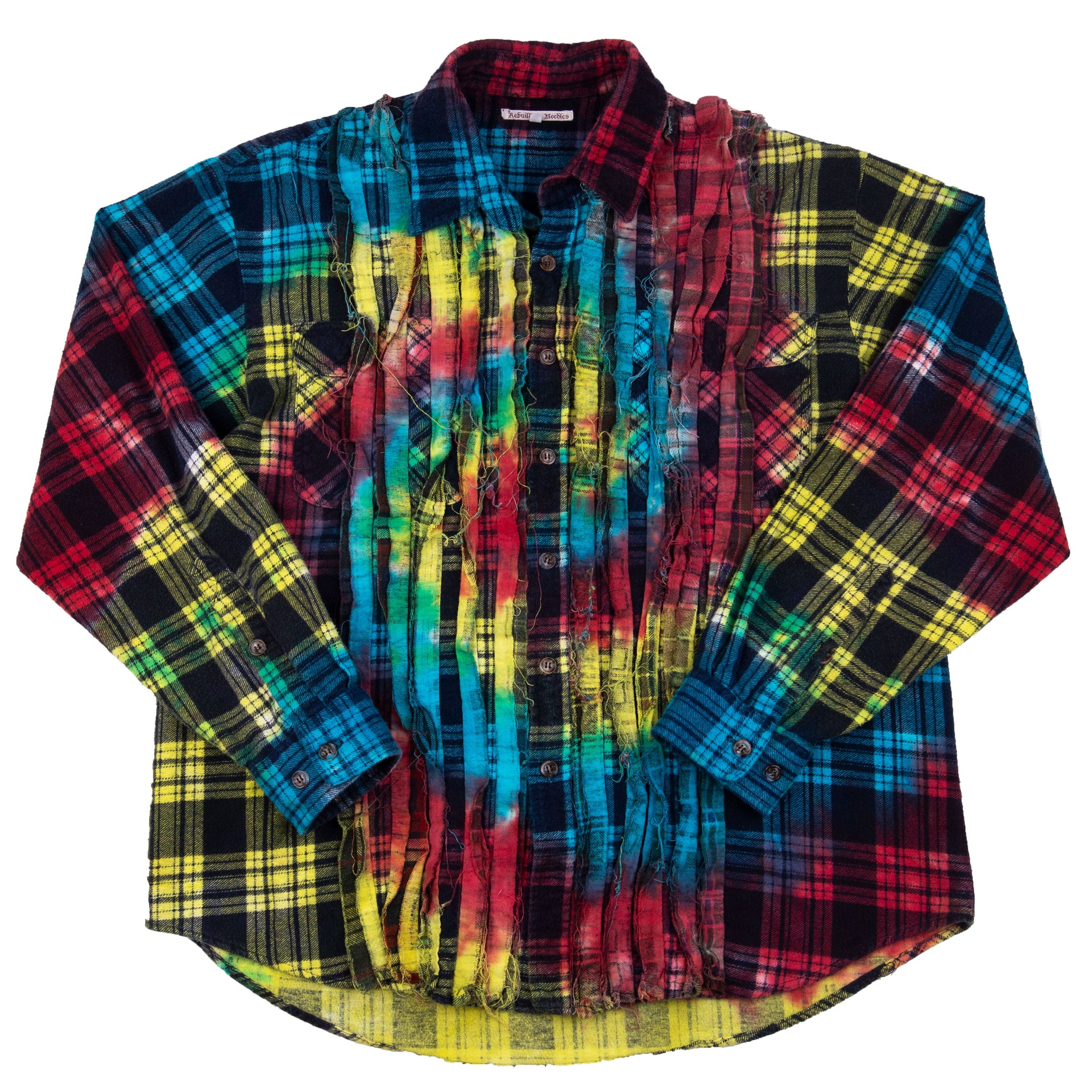 Needles Rebuild Tie Dye Flannel PRE-OWNED