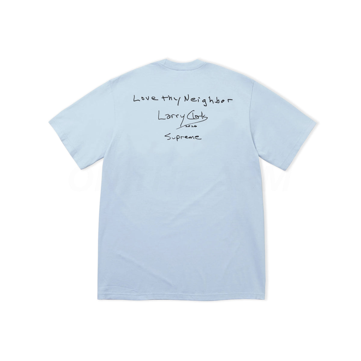 Supreme Powder Blue Larry Clark Neighbor Tee
