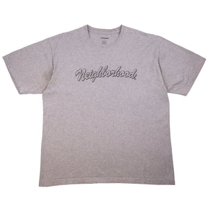 Neighborhood Grey Technical Apparel Tee PRE-OWNED