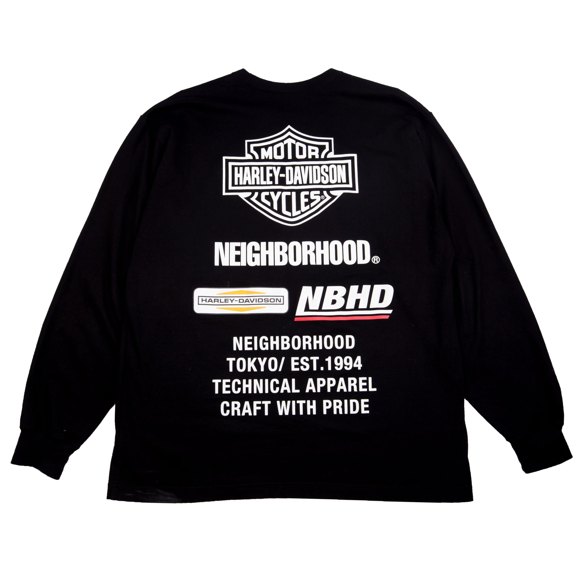 Neighborhood Black Harley Davidson L/S PRE-OWNED