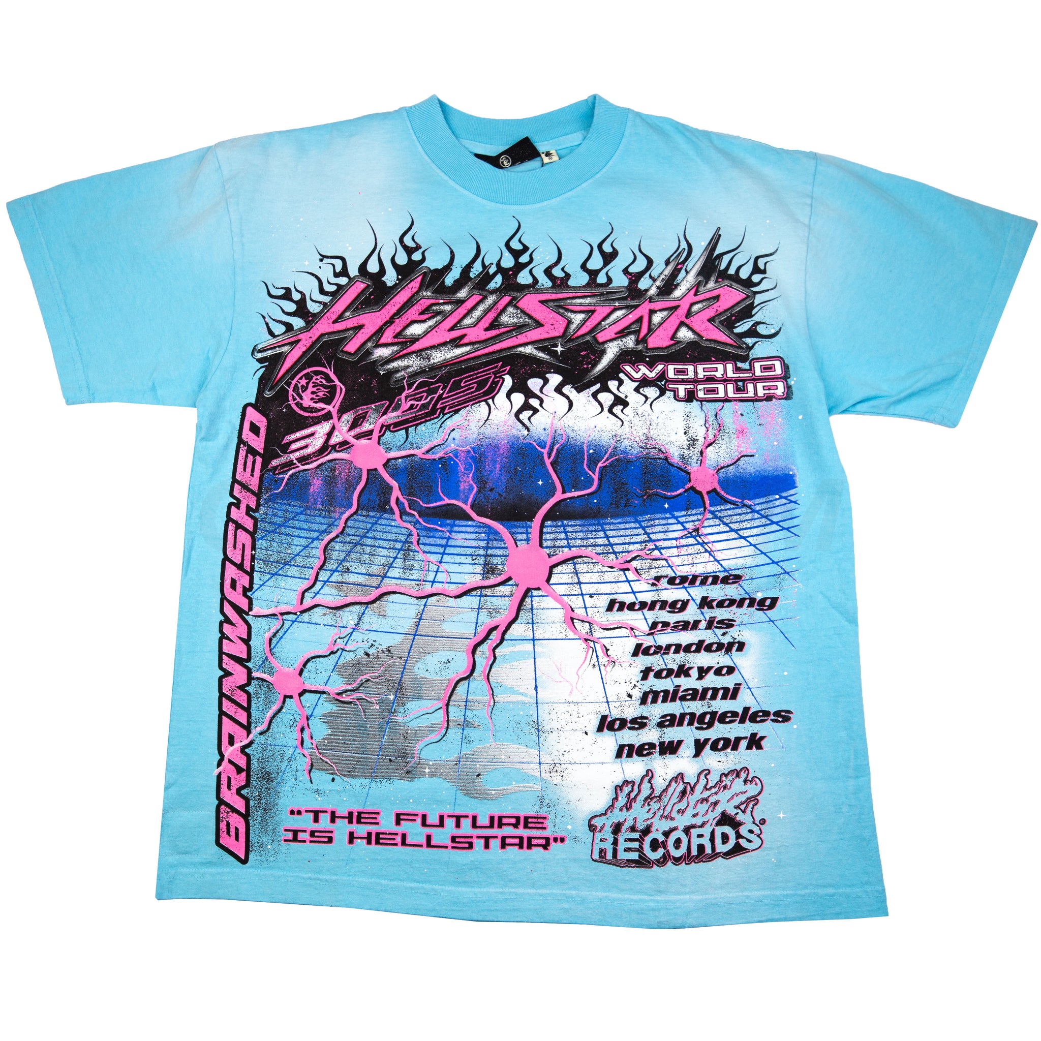 Hellstar Blue Neuron Tour Tee