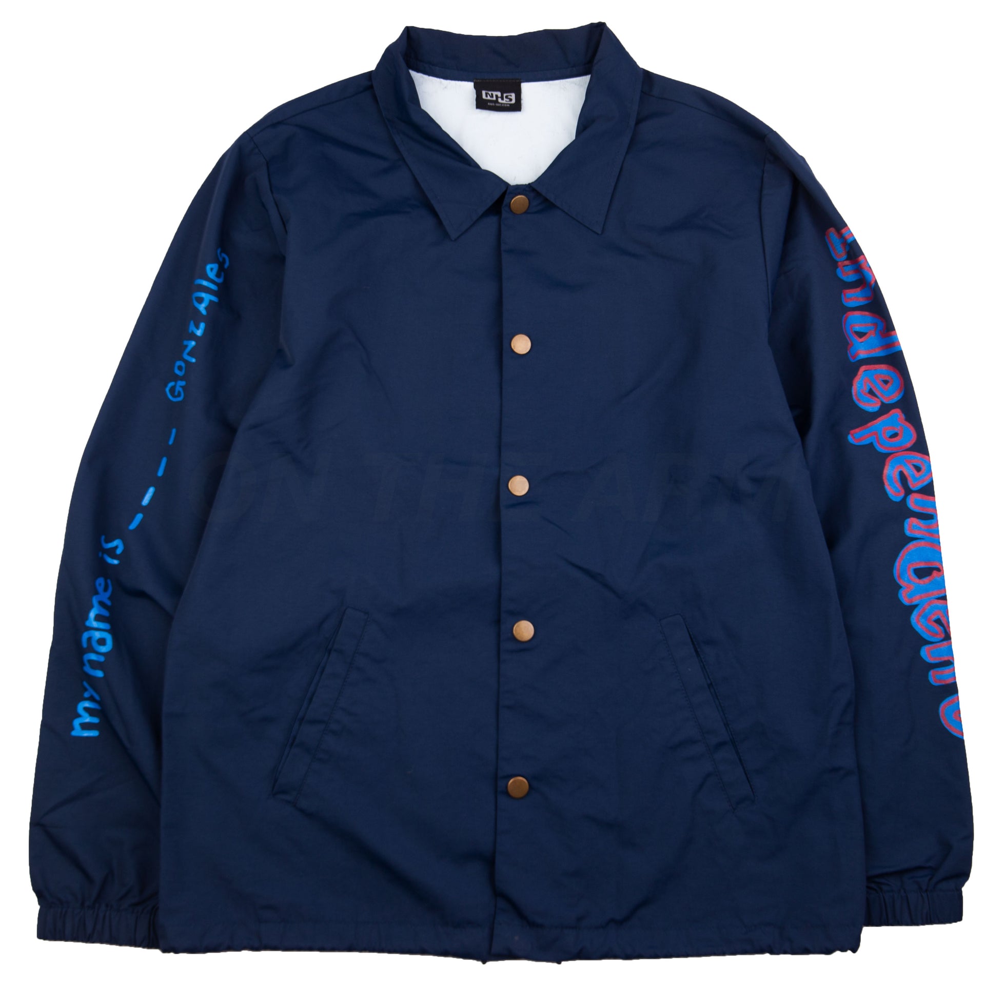 Independent Trucks Co. Navy Mark Gonzales Coaches Jacket PRE OWNED