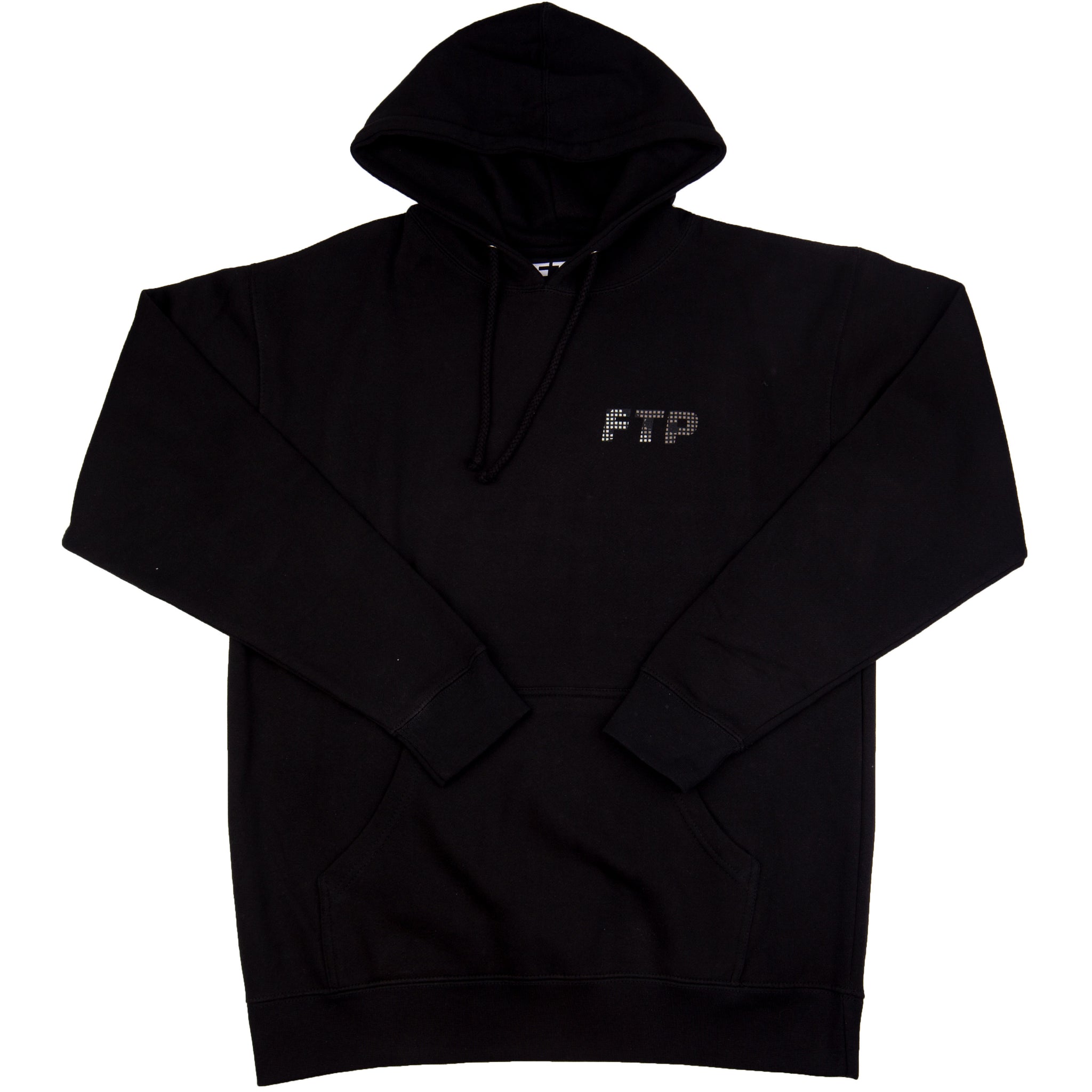 FTP Black Night Camo Logo Hoodie On The Arm
