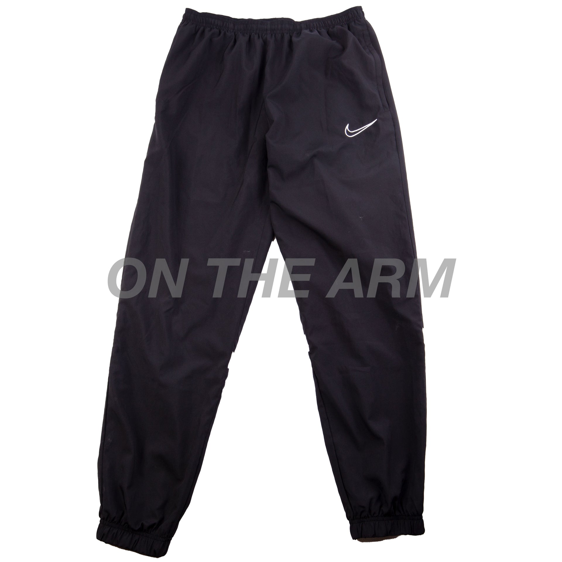 Vintage Black Nike Outline Swoosh Warm Up Pants