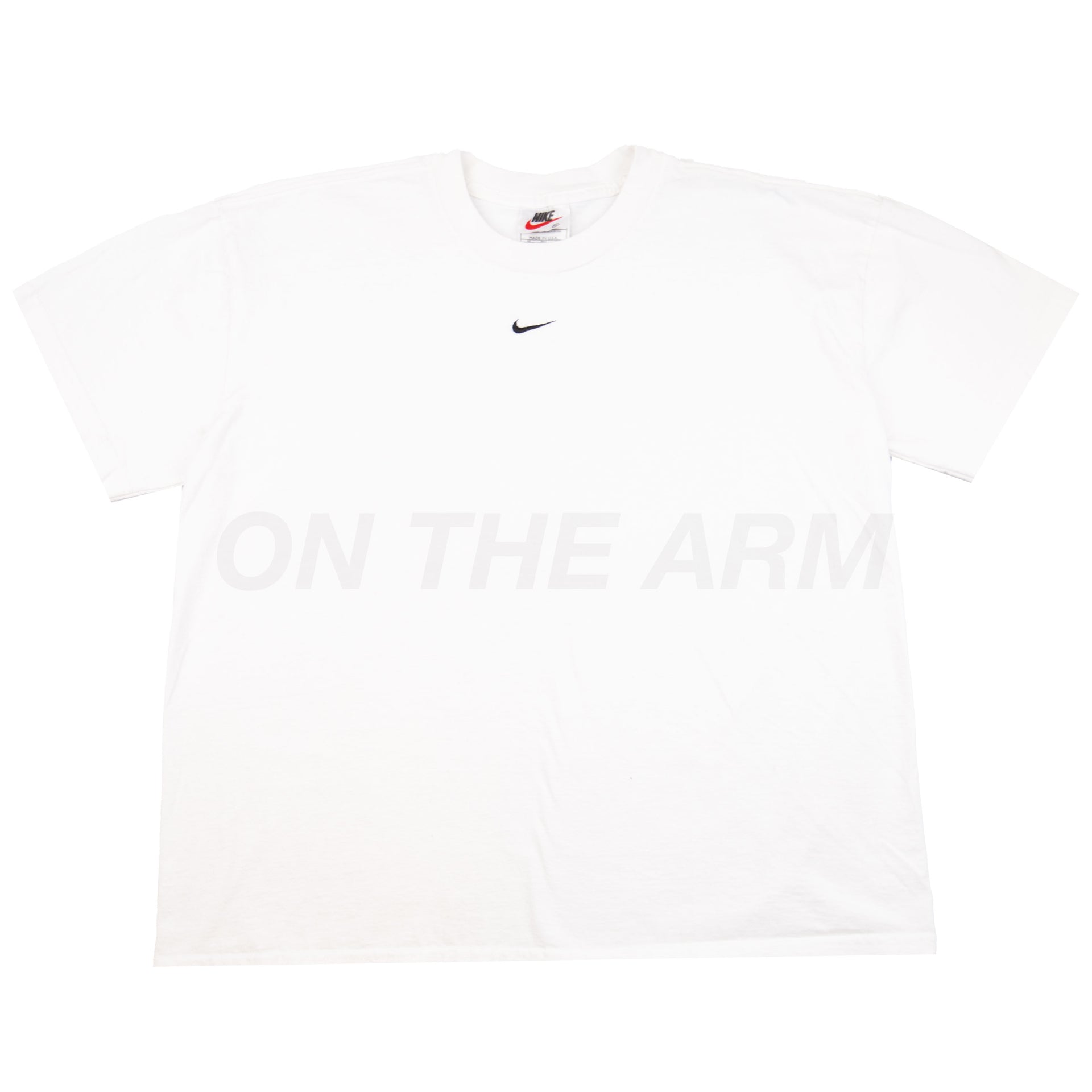 Vintage White Nike Center Swoosh Tee (1990's)