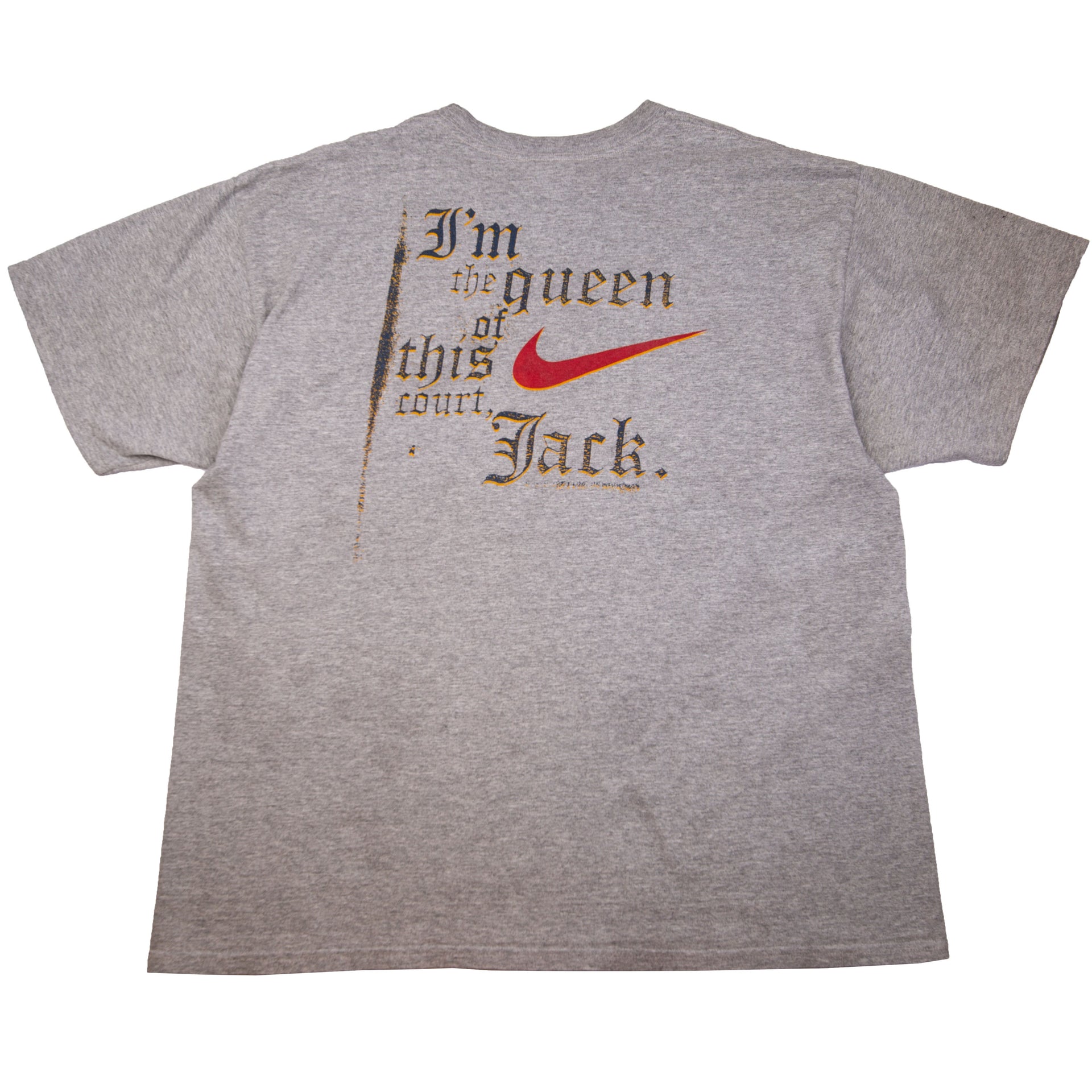 Vintage Grey Nike Queen Card Tee (1990's)