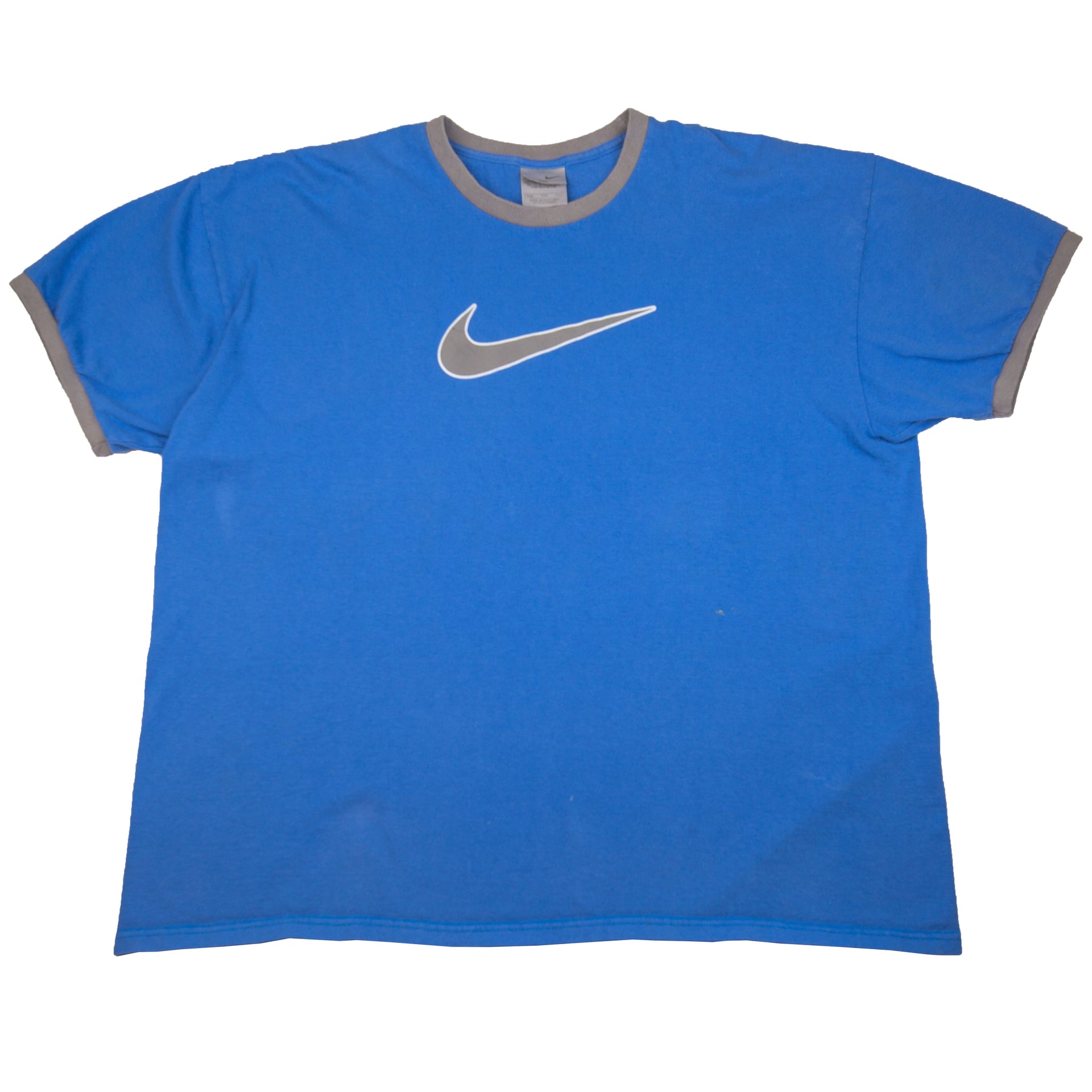 Vintage Carolina Blue Nike Ringer Tee (2000's)