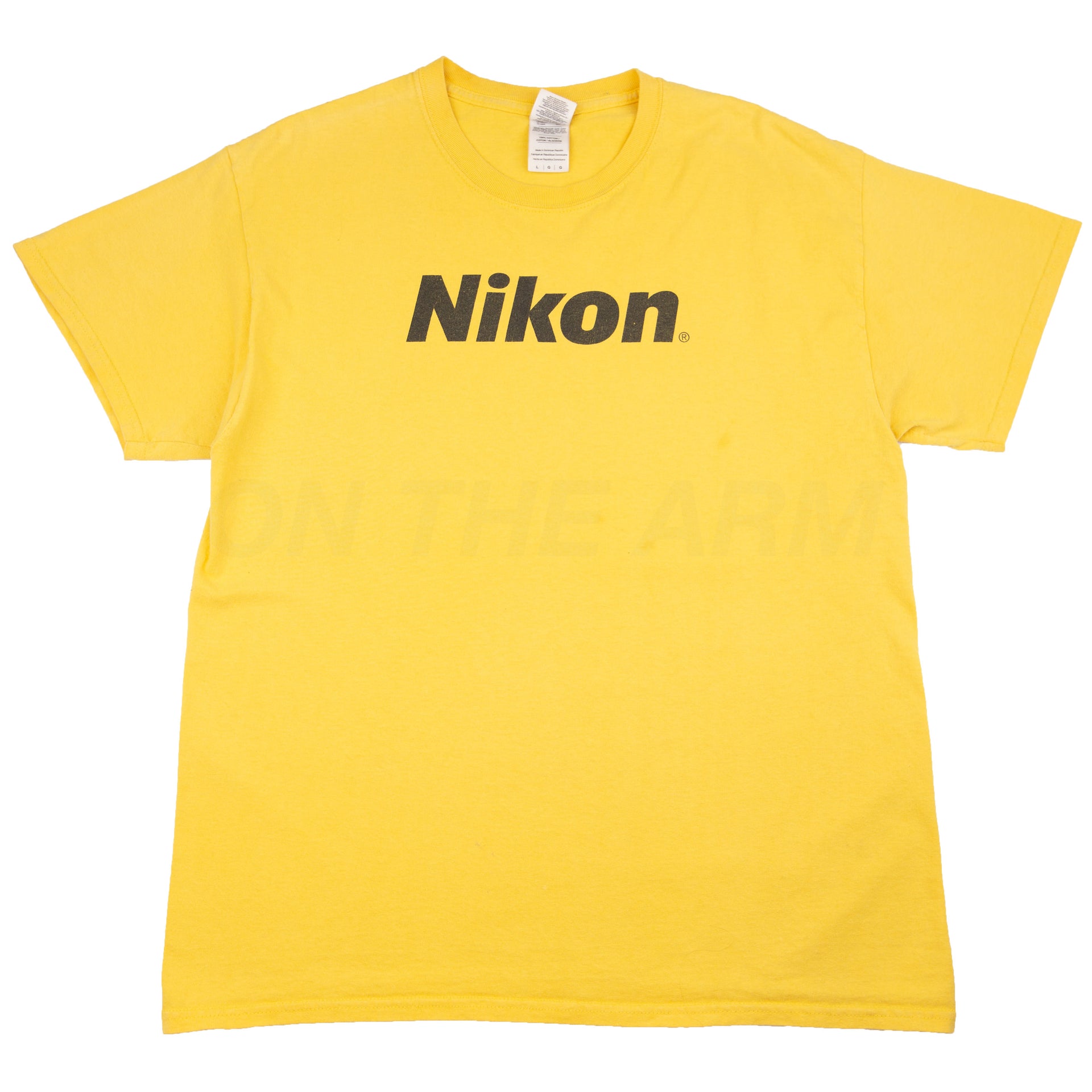 Vintage Yellow Nikon Cameras Tee (2000's)