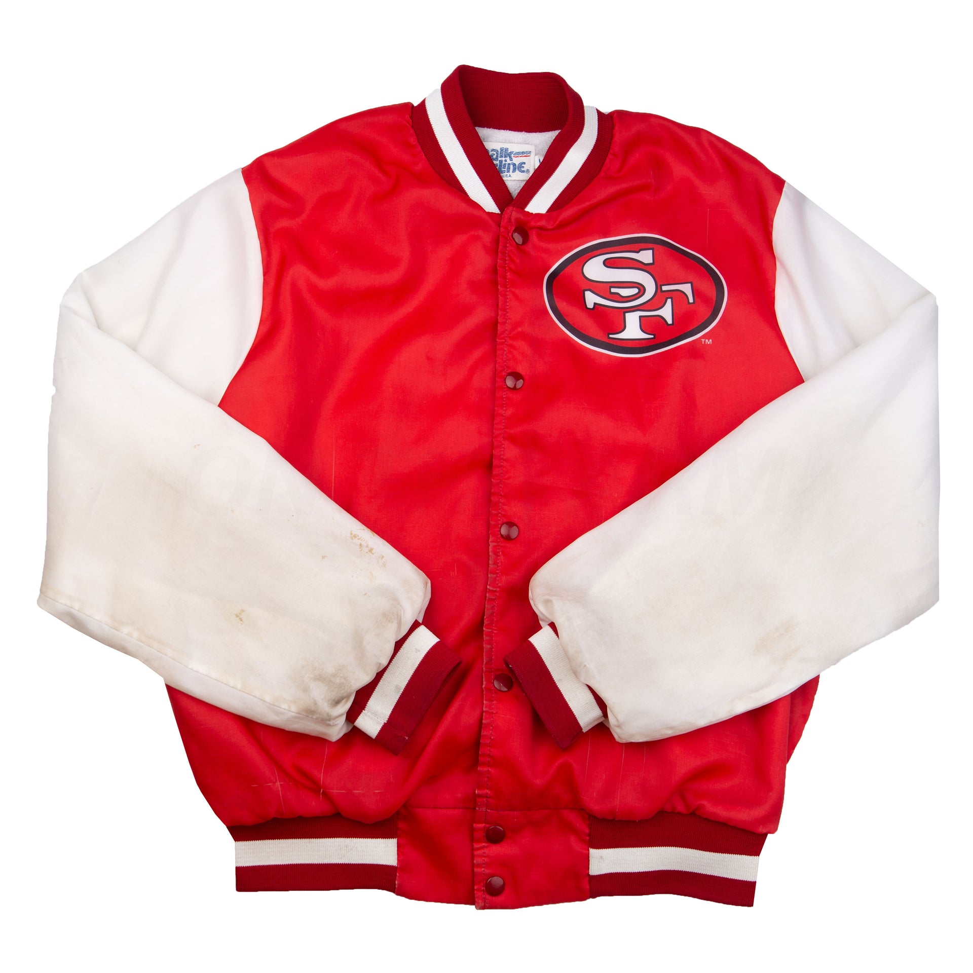 Vintage Red Chalkline San Francisco 49ers Jacket (1990's)