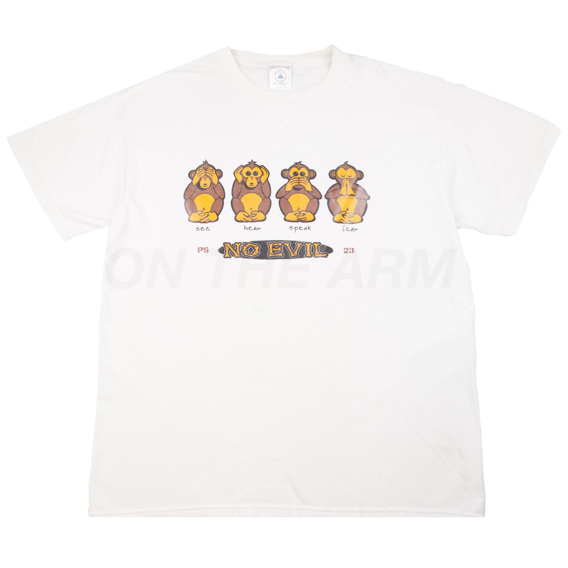 Vintage White No Evil Tee (1990's)