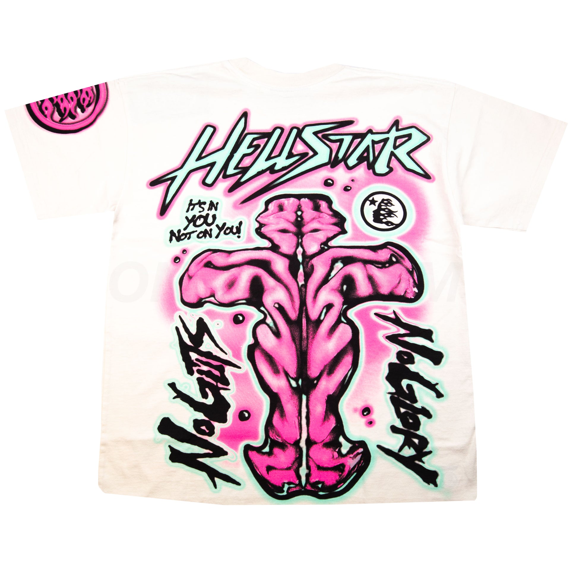 Hellstar Natural No Guts No Glory Tee