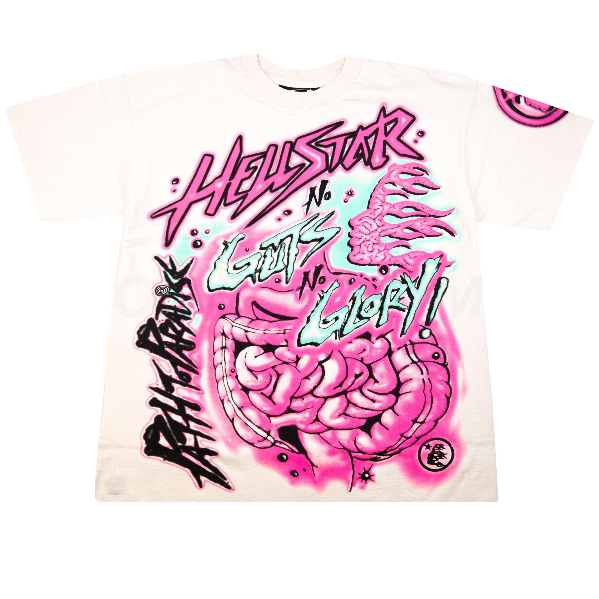 Hellstar Natural No Guts No Glory Tee