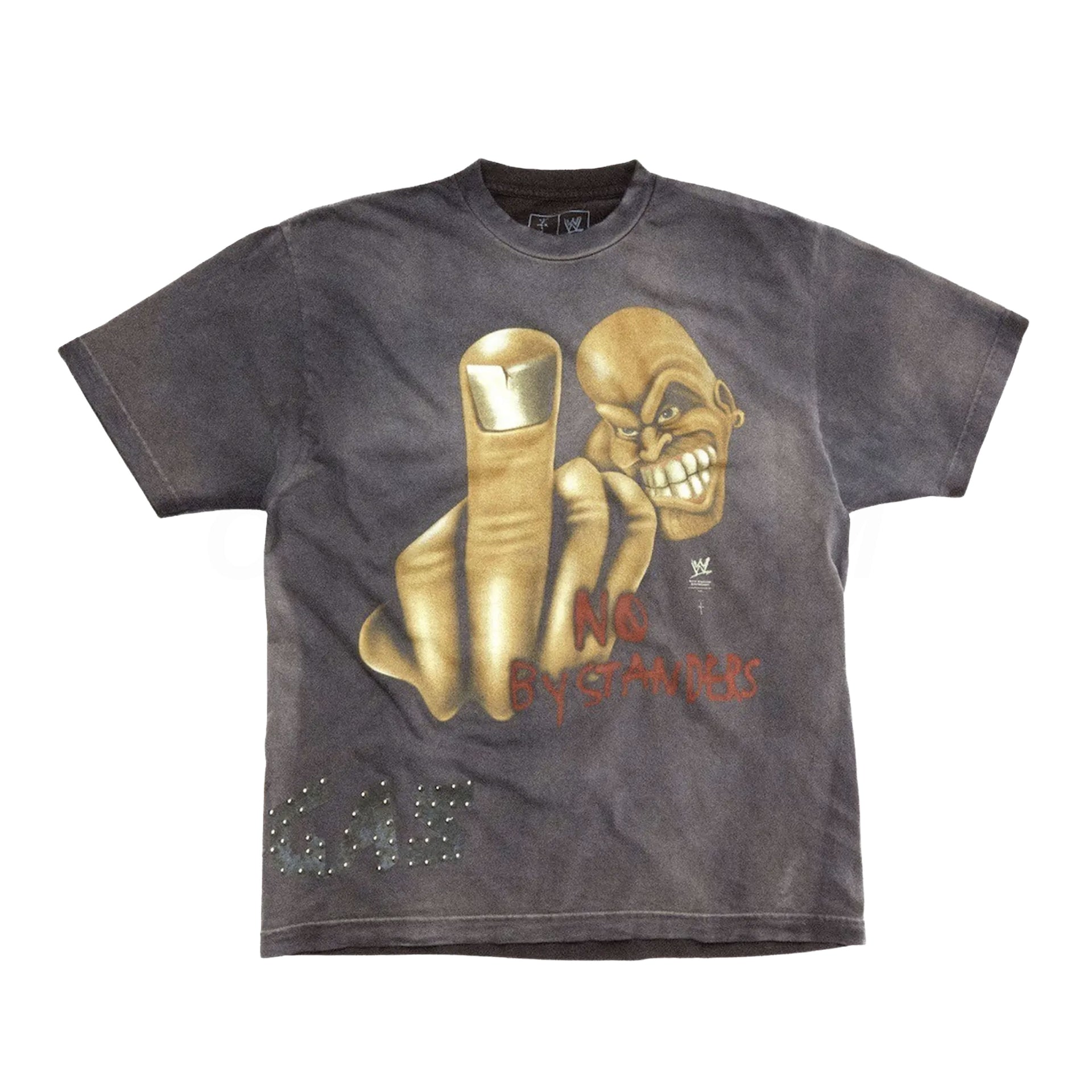 Travis Scott Black WWE Wrestlemania Stone Cold Tee