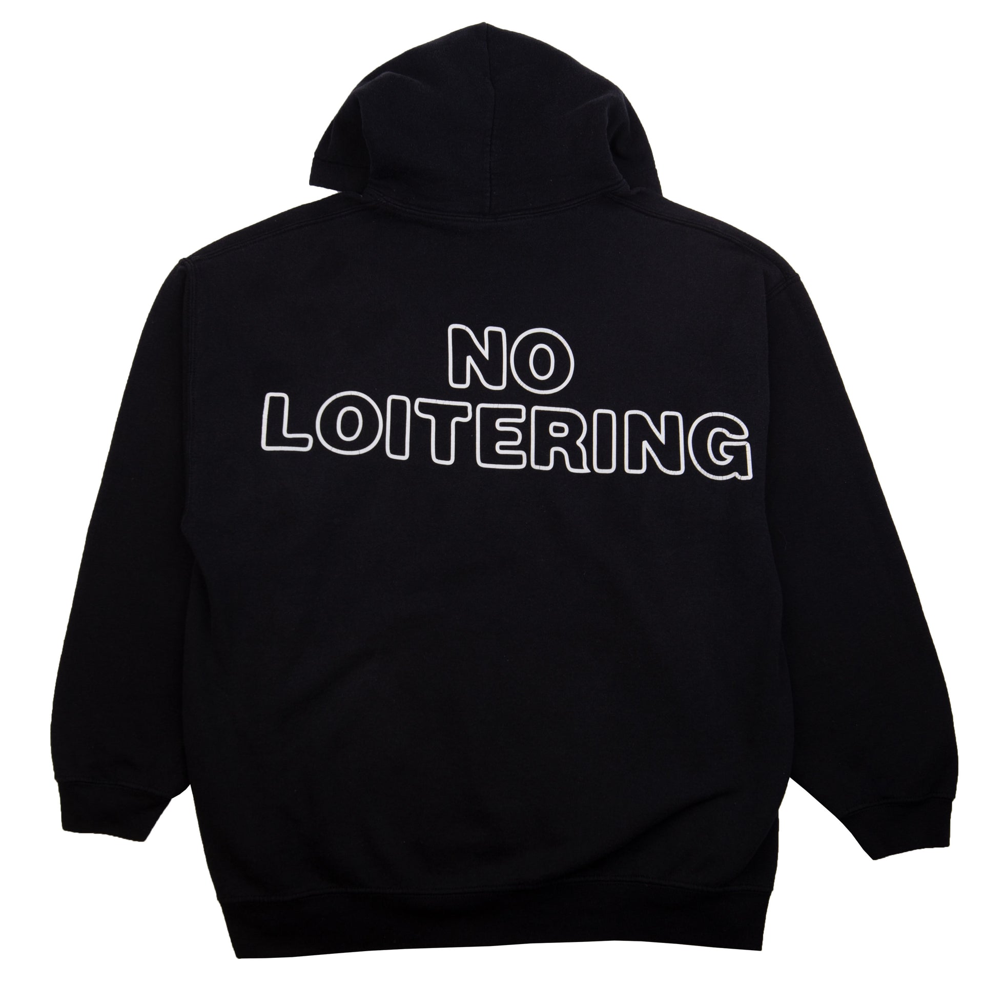 Travis Scott Black No Loitering Hoodie PRE-OWNED