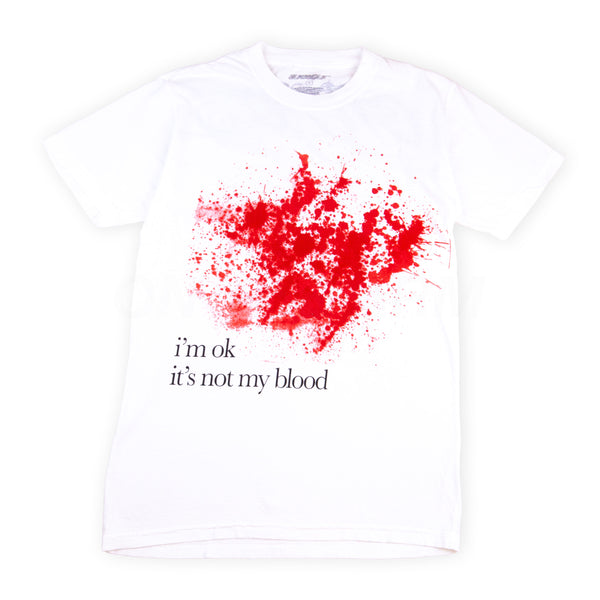 Ken Carson White Not My Blood Tee