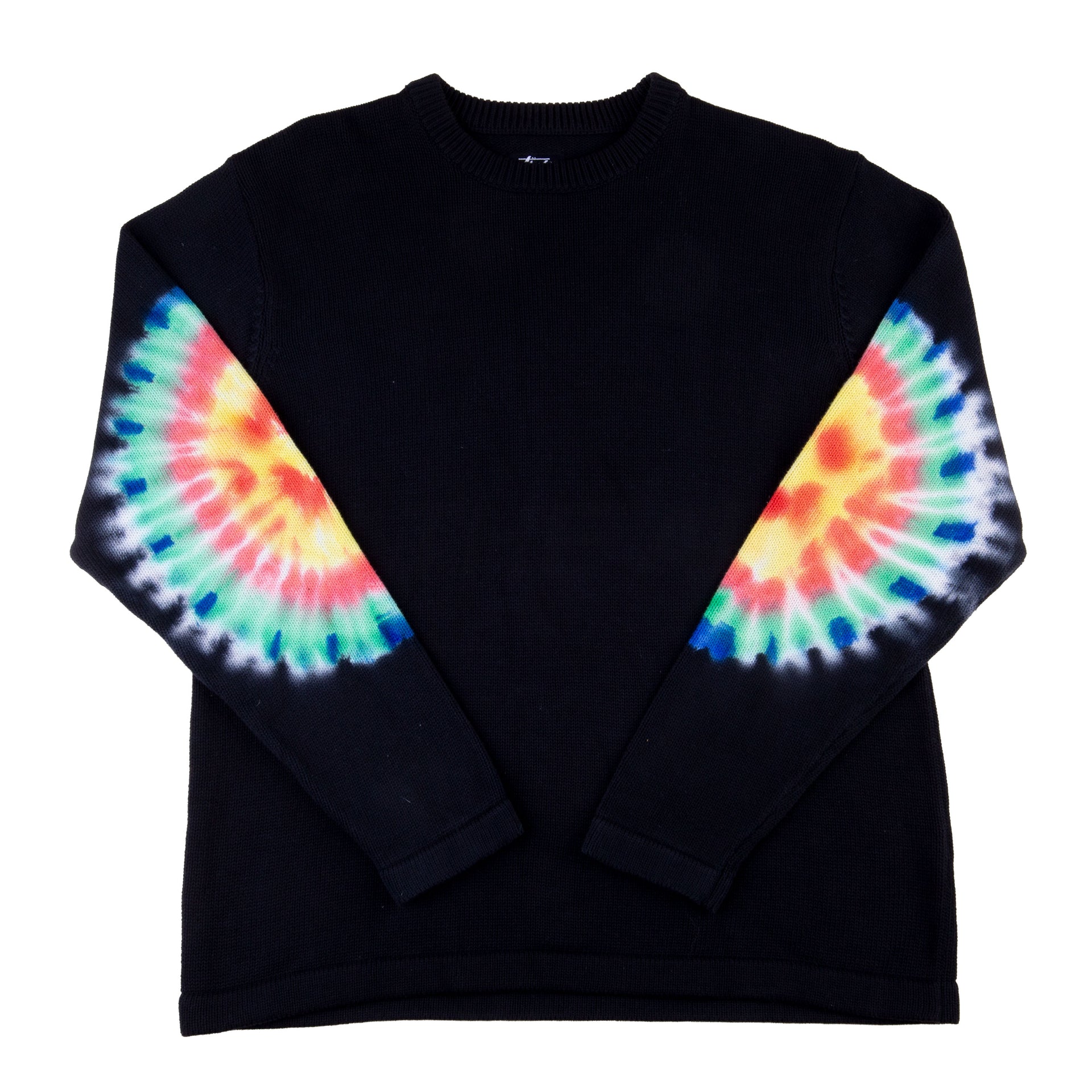 Stussy Black No Vacancy Inn Knit Sweater PRE-OWNED