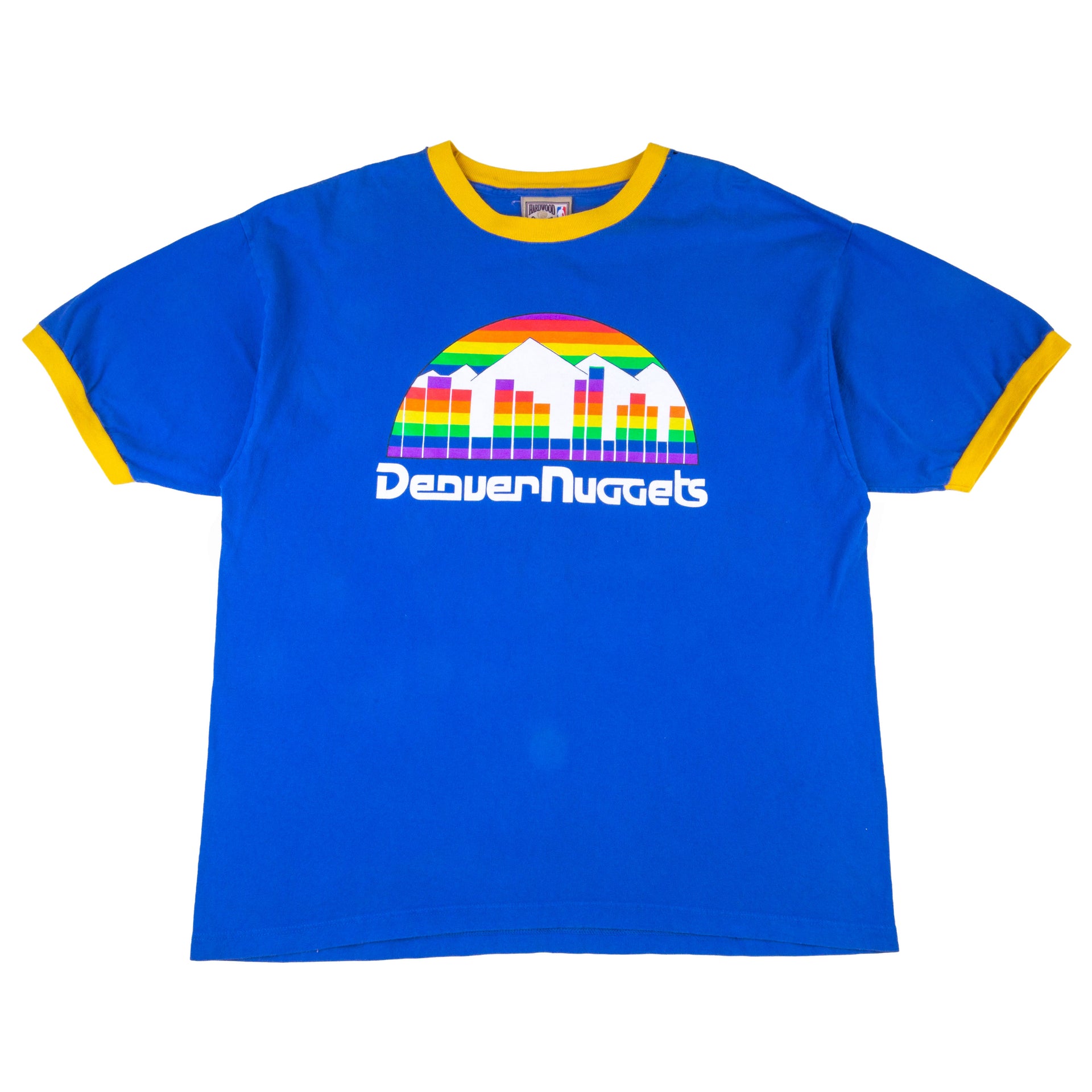Vintage Blue Denver Nuggets Ringer Tee (1990's)