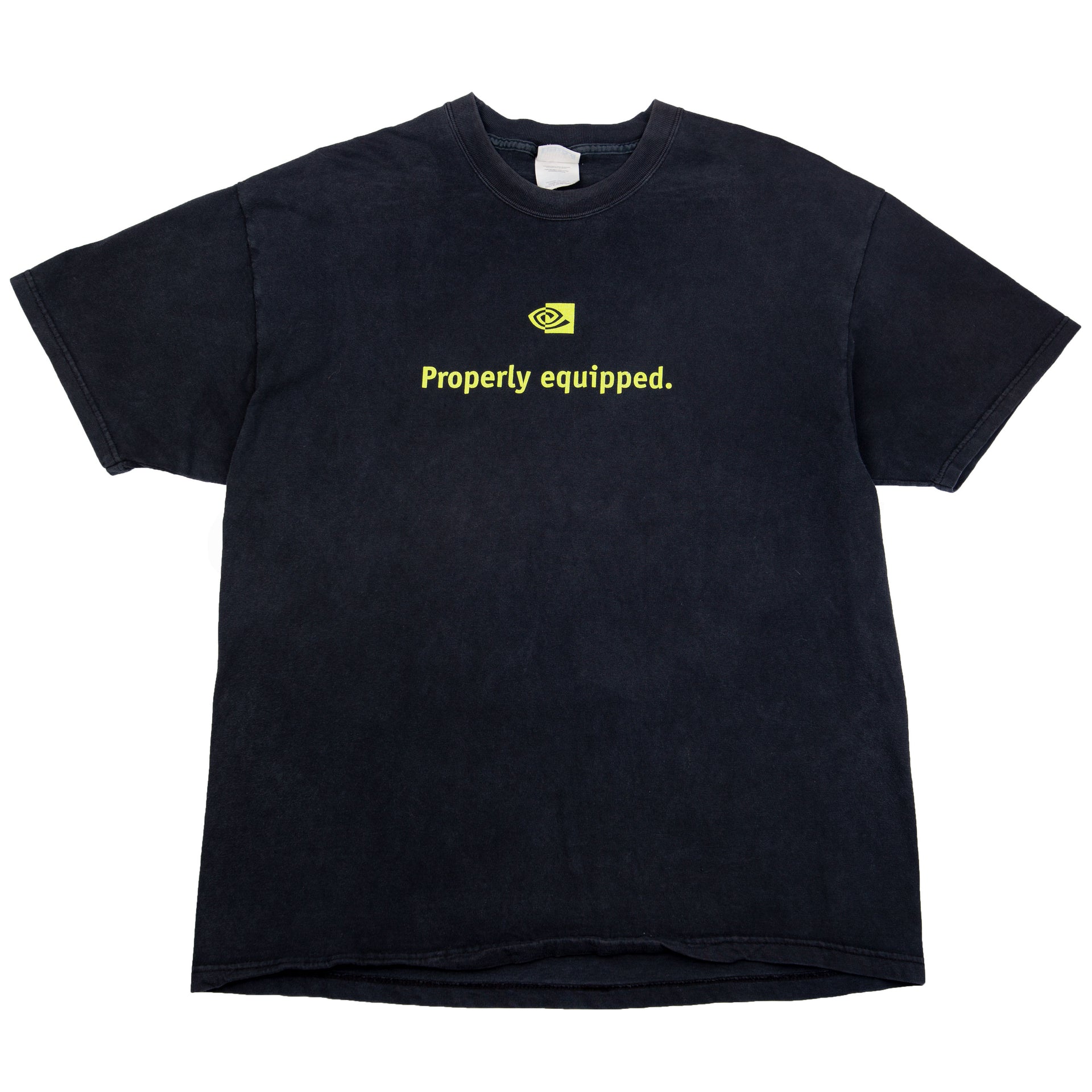 Vintage Black NVIDIA Tron 2.0 Tee (2000's)