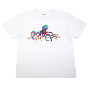 Supreme White Octopus Tee PRE-OWNED