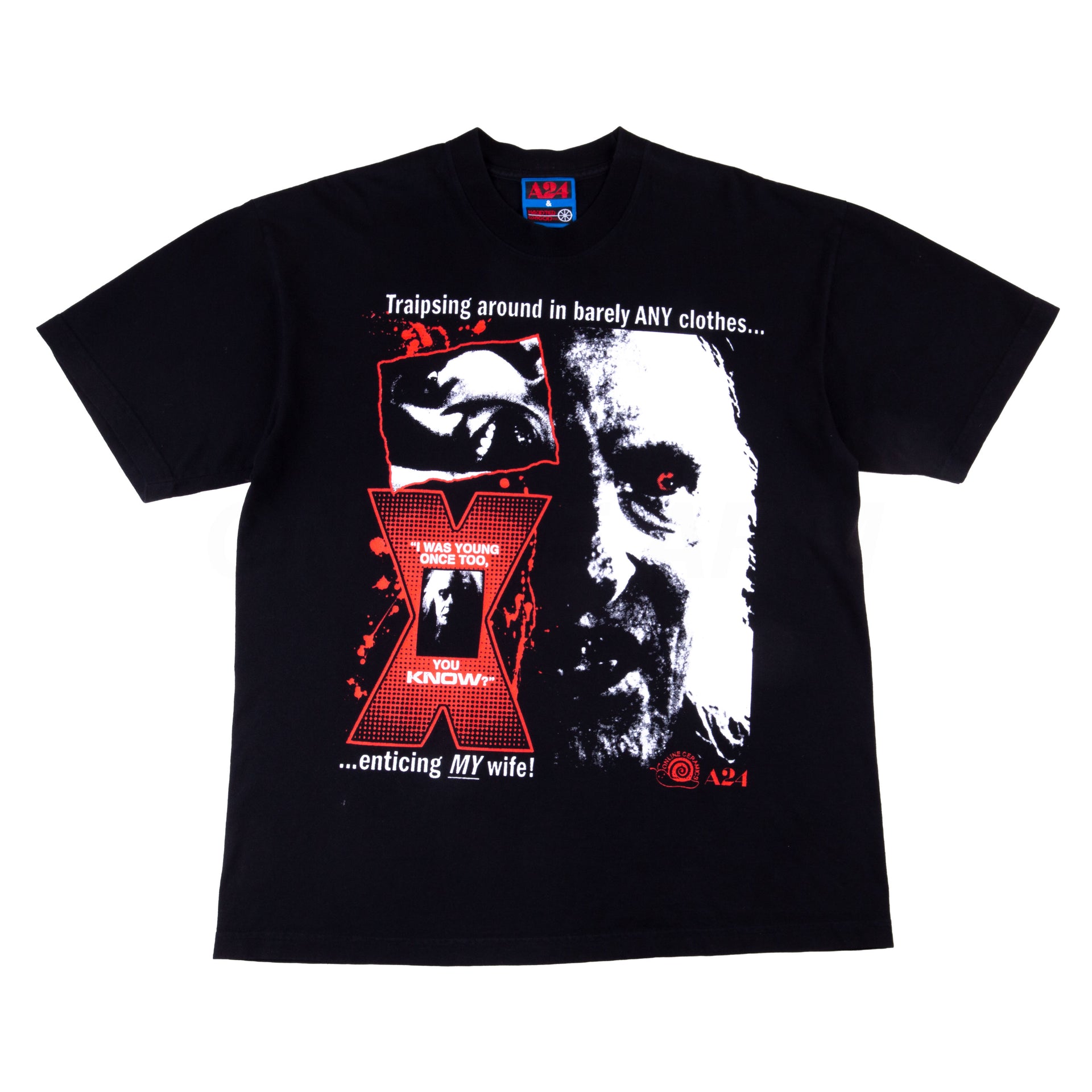 Online Ceramics Black A24 X Tee PRE-OWNED