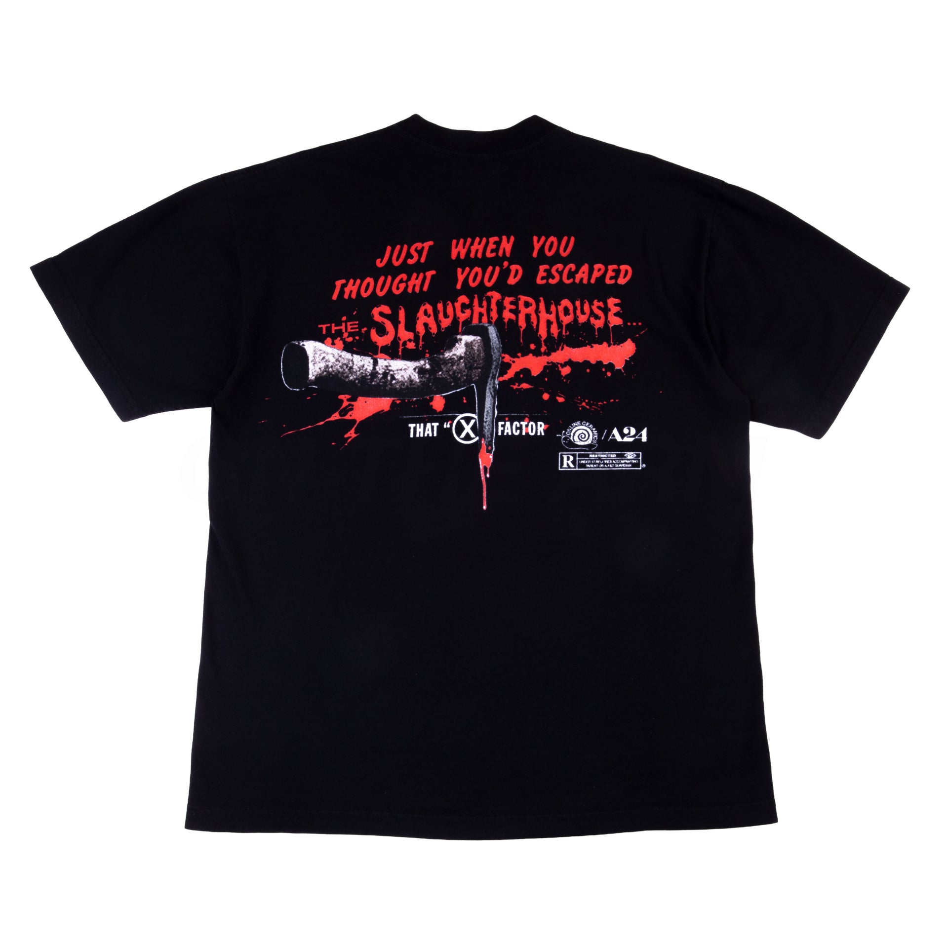 Online Ceramics Black A24 X Tee PRE-OWNED