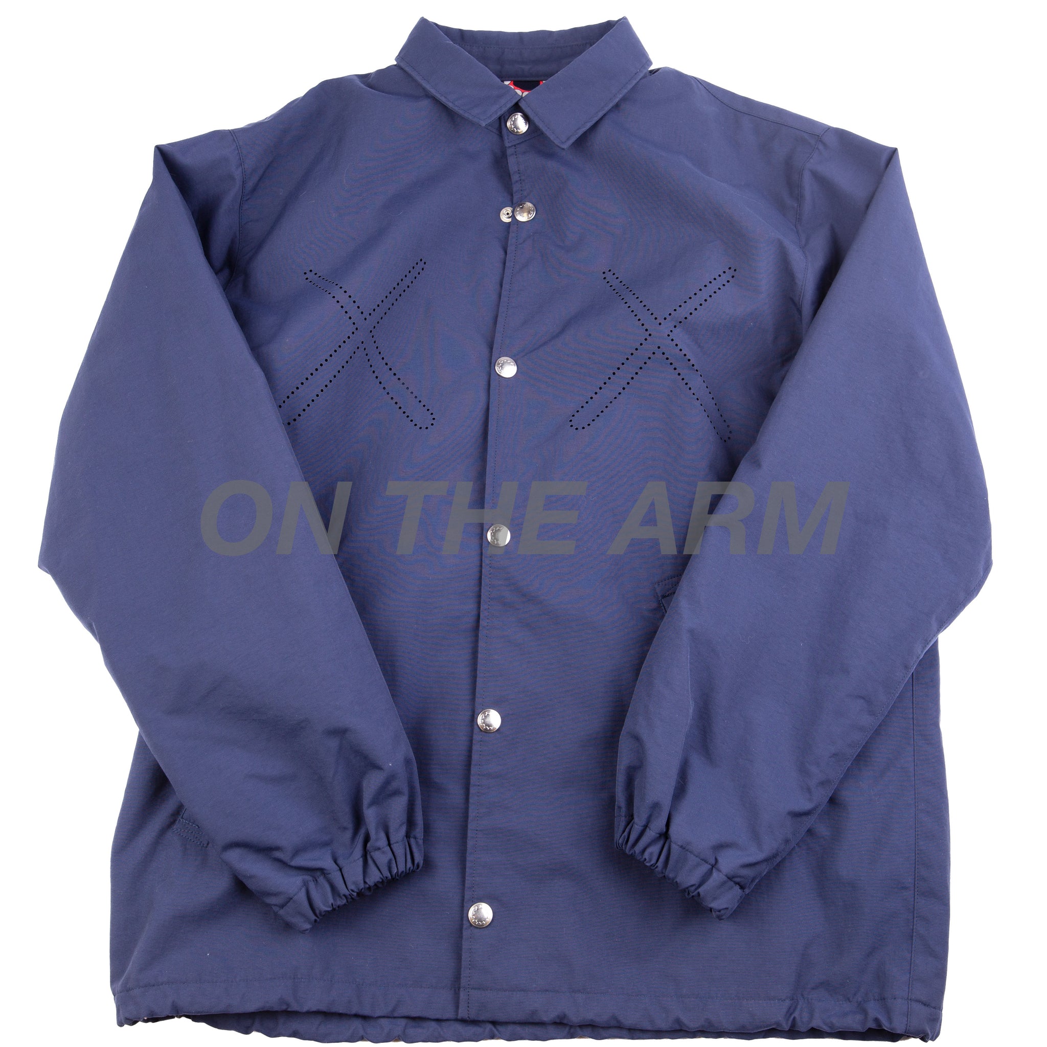 OriginalFake Kaws Navy Coaches Jacket PRE-OWNED