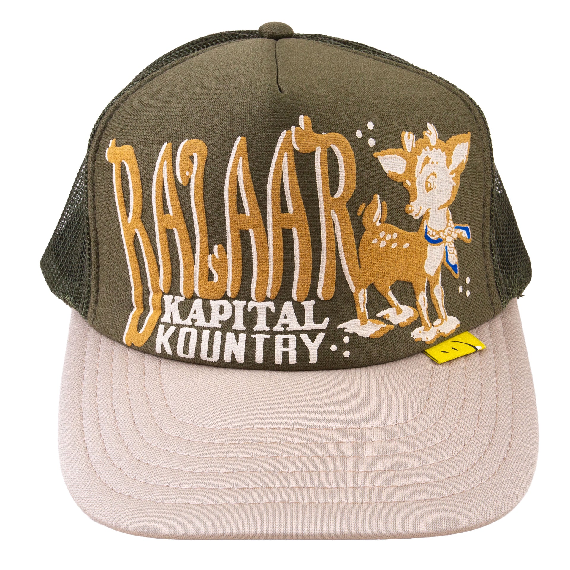 Kapital Olive/Kinari Bazaar Exclusive Trucker Hat
