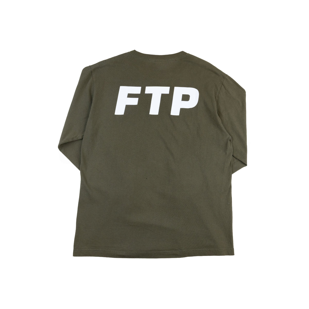 FTP Olive Logo L/S PRE-OWNED