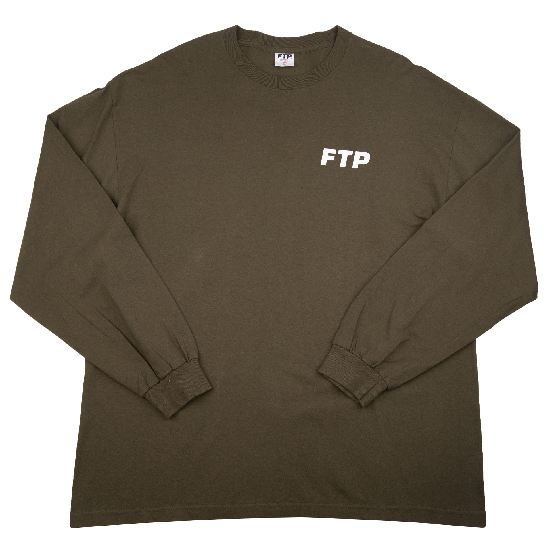 FTP Olive Logo L/S PRE-OWNED
