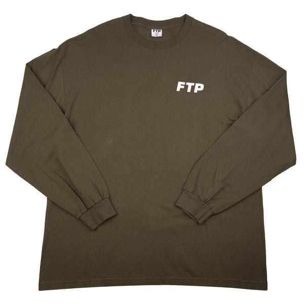 FTP Olive Logo L/S PRE-OWNED