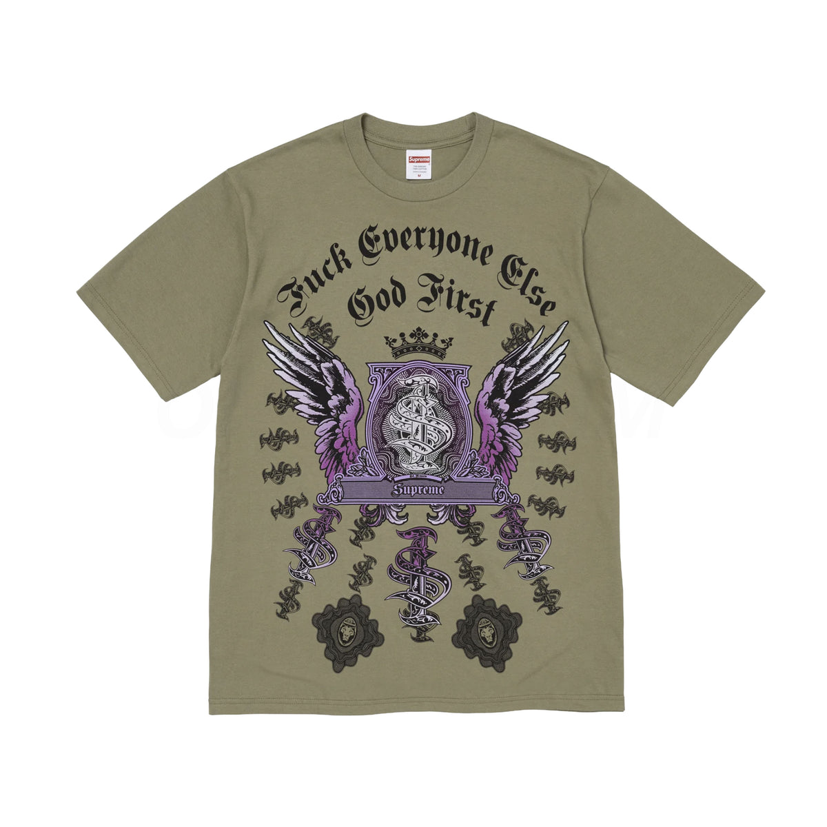 Supreme Olive Money Tee