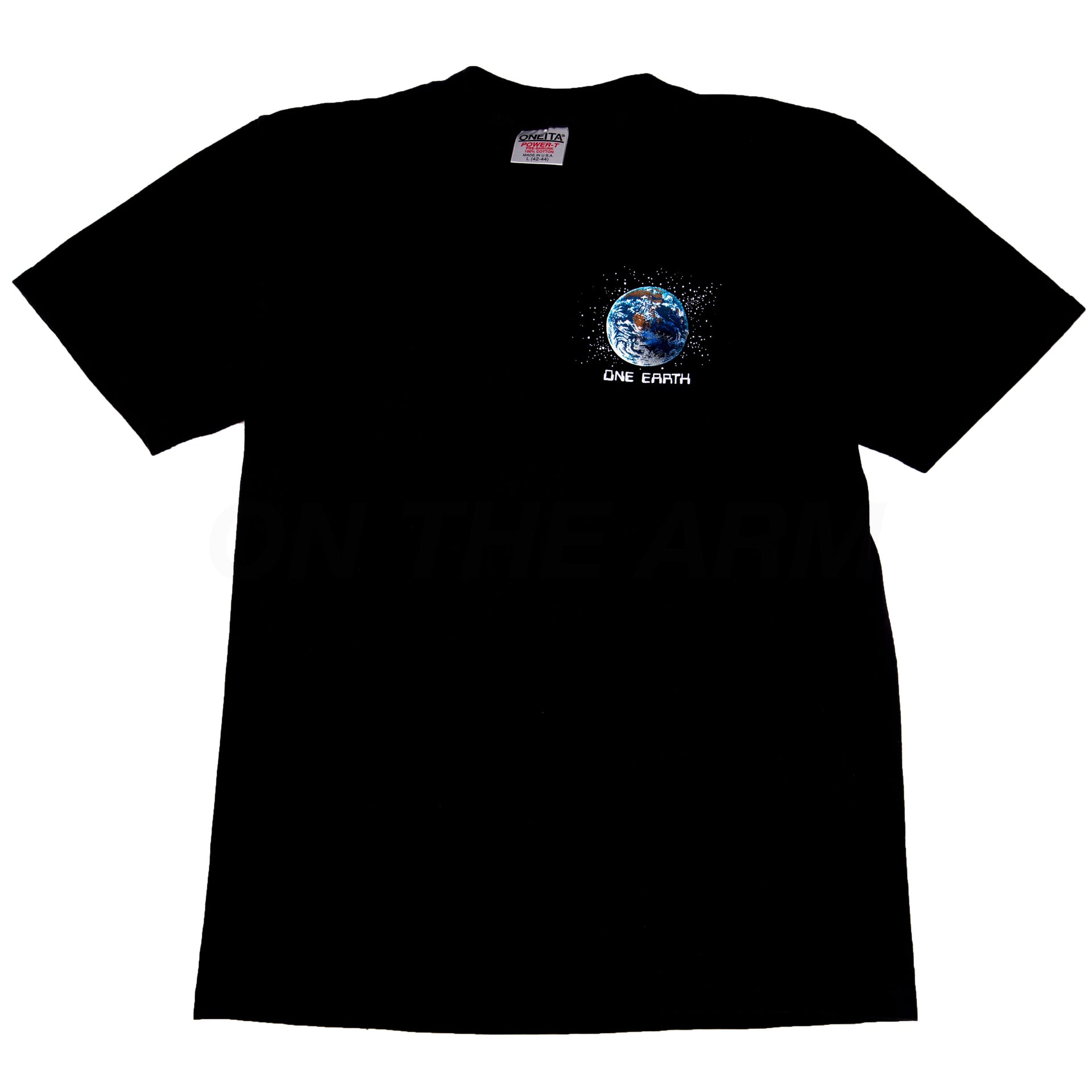Vintage Black One Earth Tee (1990's)