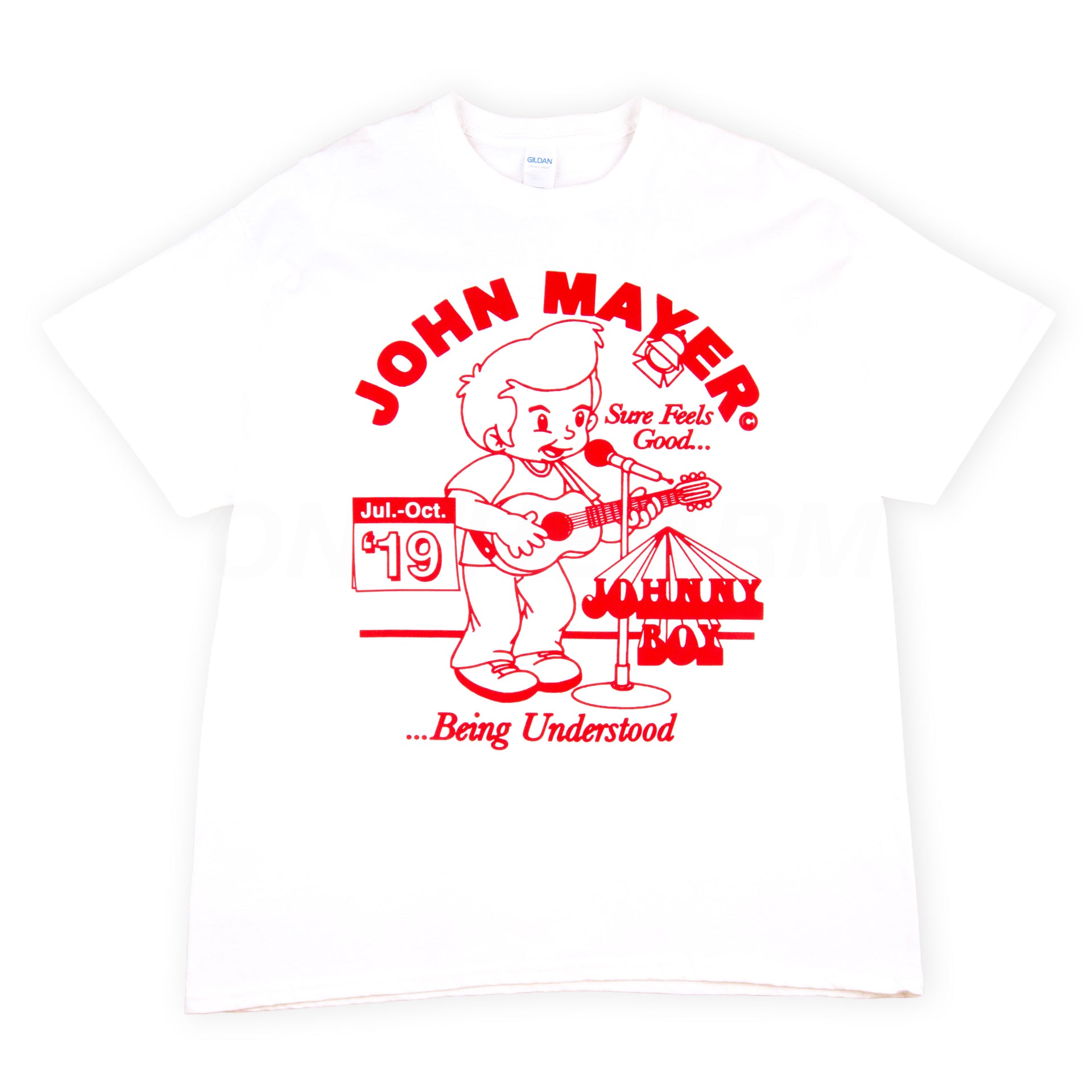 Online Ceramics White John Mayer Tour Tee