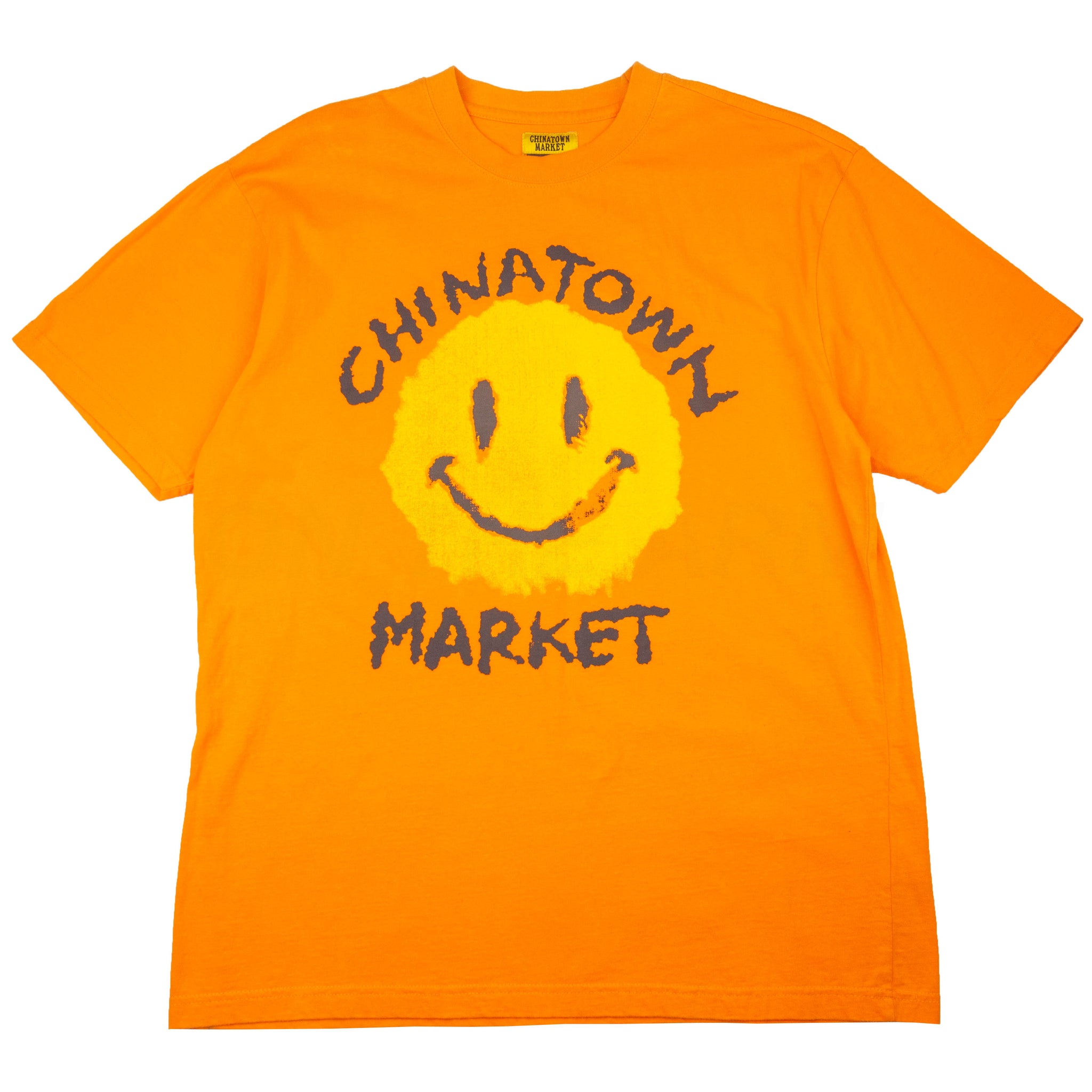 Chinatown Market Orange Smiley Tee PRE-OWNED