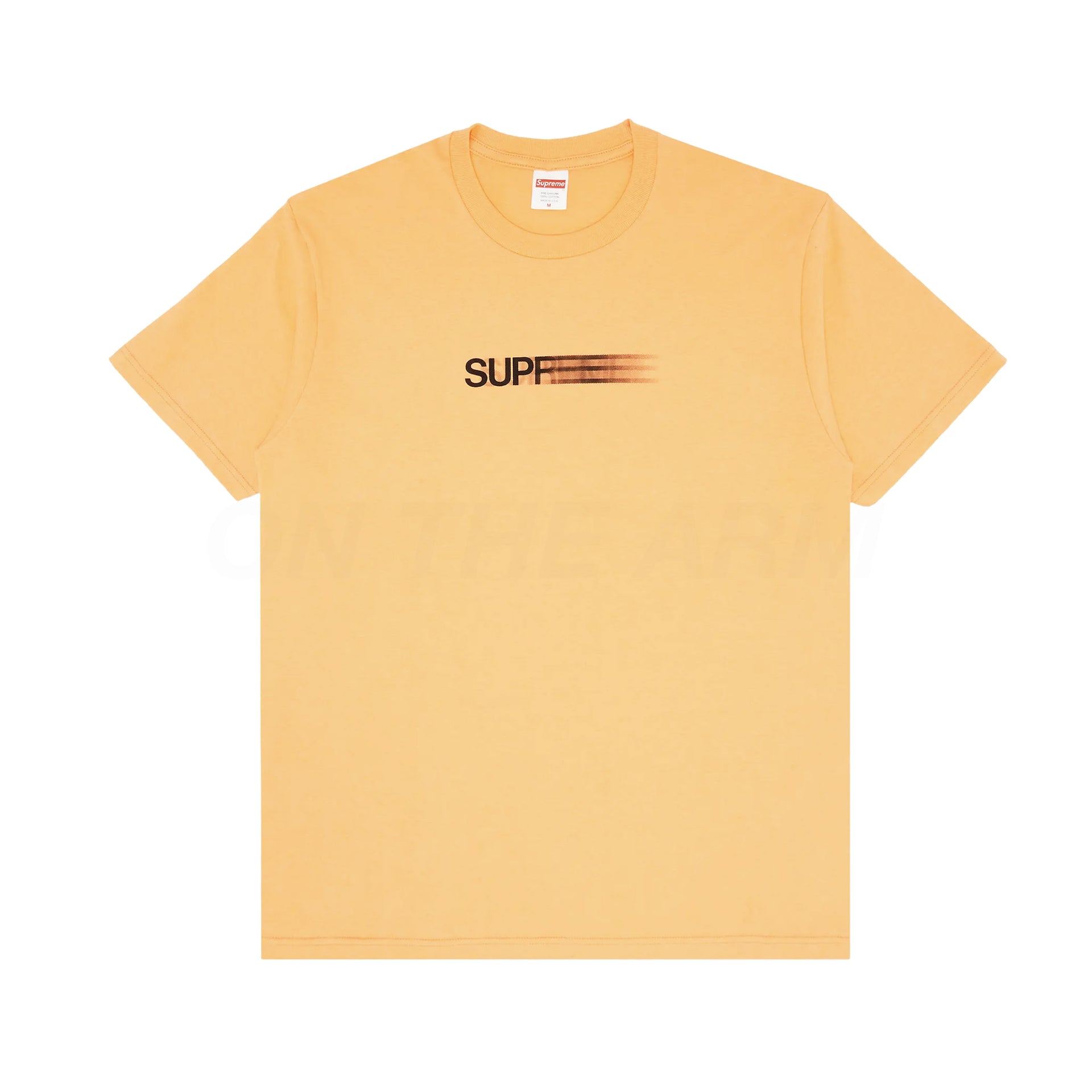 Supreme Peach Motion Logo Tee