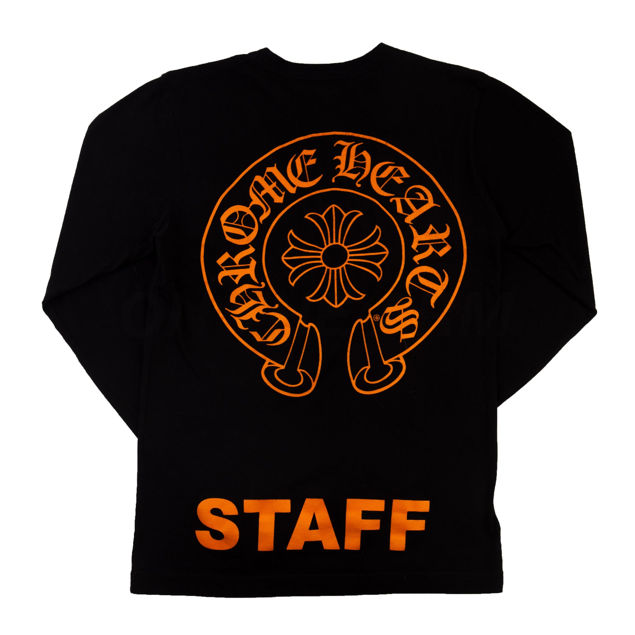 Chrome Hearts Black/Orange Staff L/S PRE-OWNED