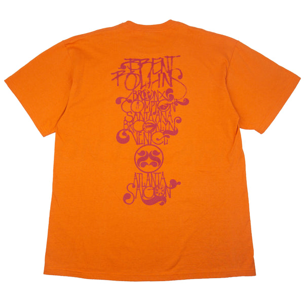 Stussy Orange World Tour Tee PRE-OWNED