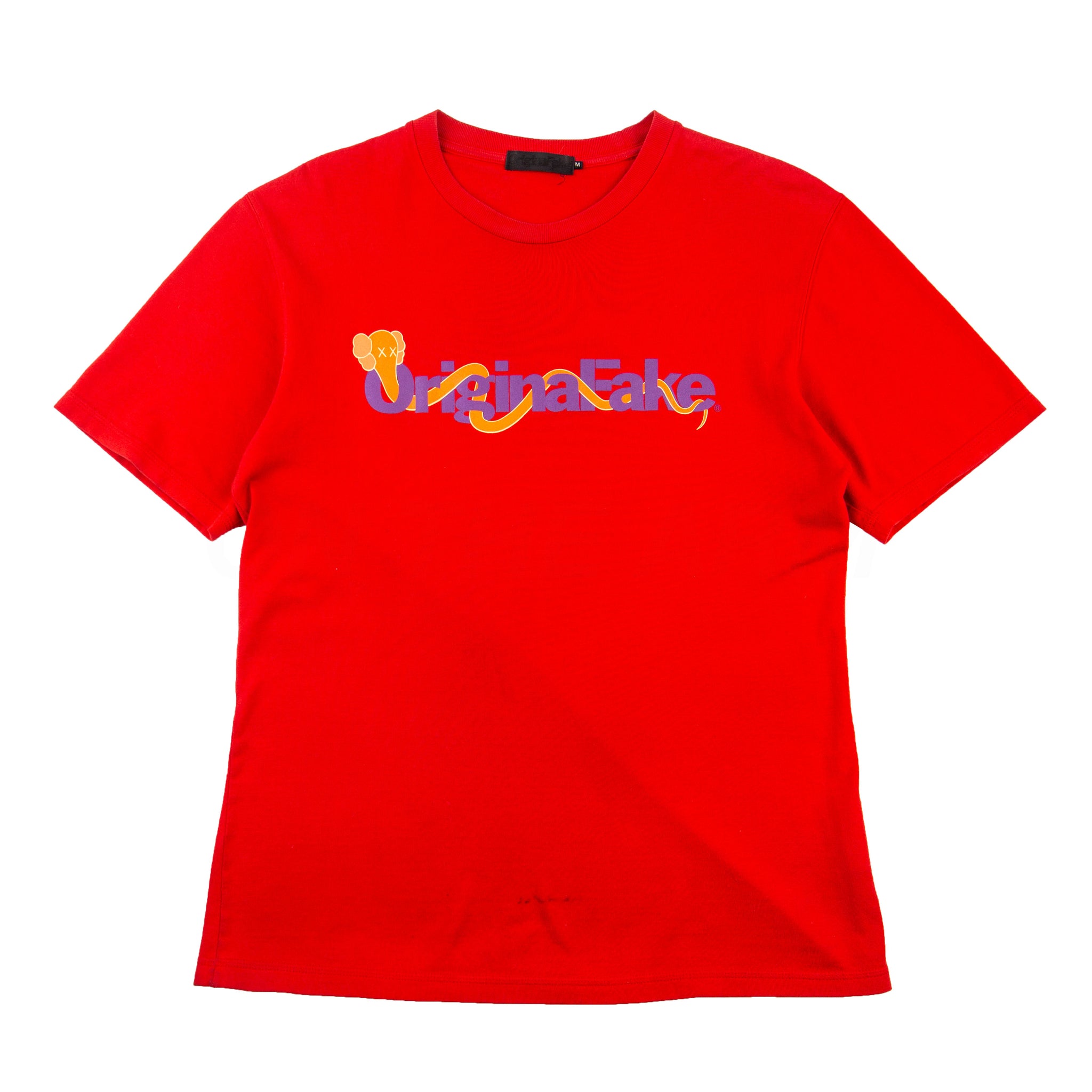 OriginalFake Red Logo Tee PRE-OWNED