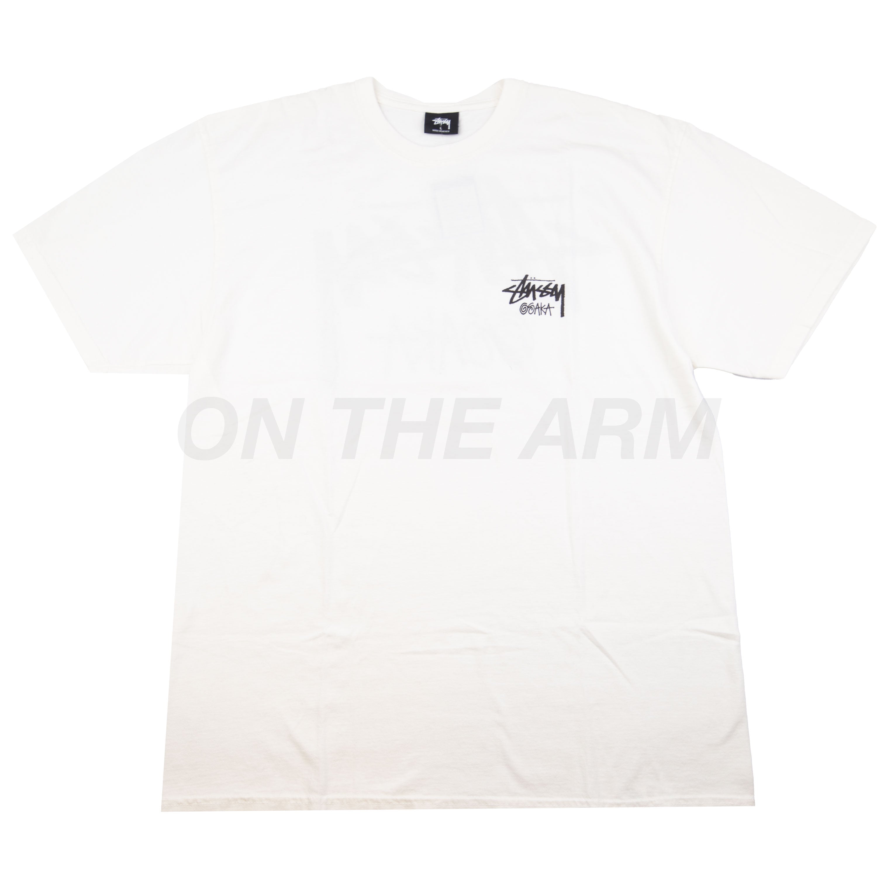 Stussy White Osaka Chapter Tee