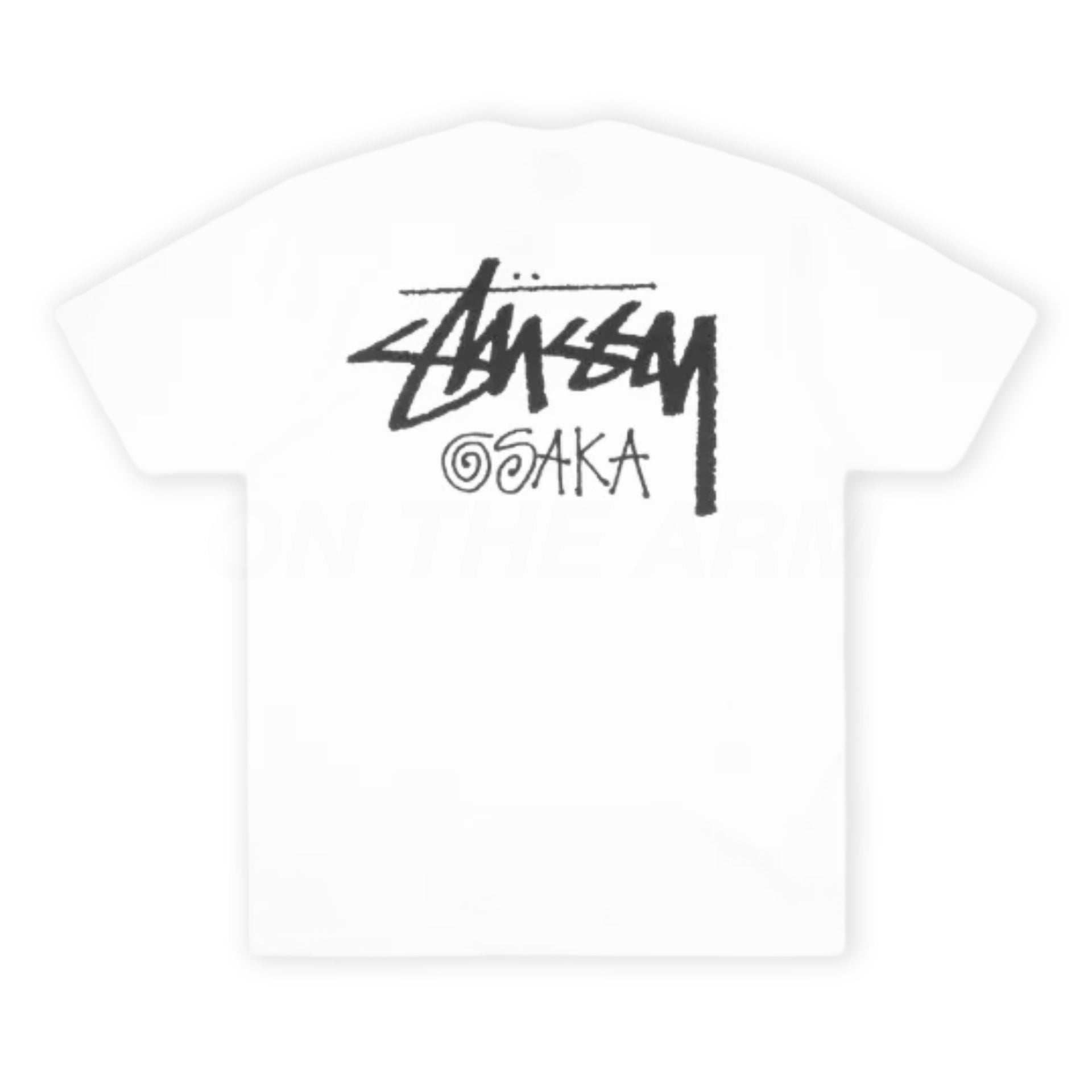 Stussy White SS26 Osaka Chapter Tee