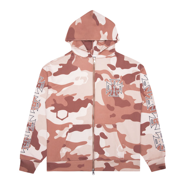 OTA & Shoreline Mafia OTX Boyz Desert Camo Choppa Zip Up