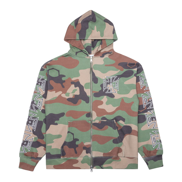 OTA & Shoreline Mafia OTX Boyz Military Camo Choppa Zip Up