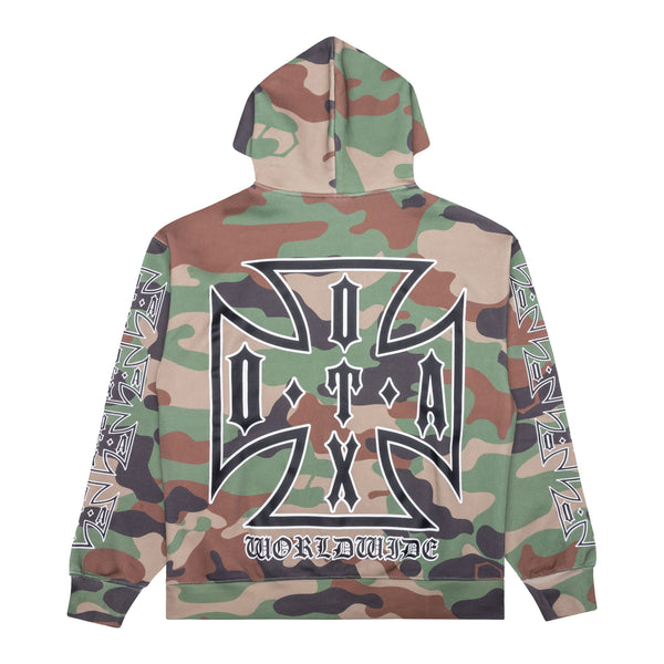 OTA & Shoreline Mafia OTX Boyz Military Camo Choppa Zip Up