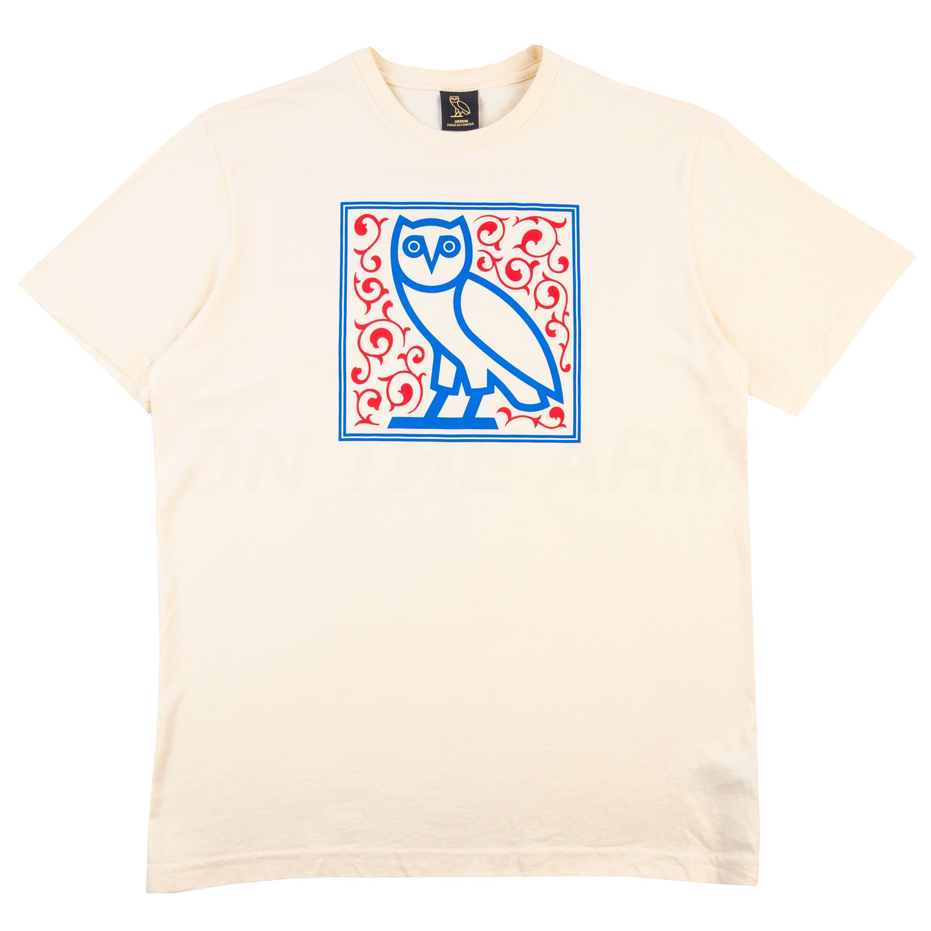 OVO Natural Arabic Owl Tee PRE-OWNED