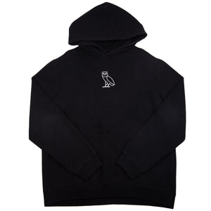 OVO Black Small Owl Hoodie PRE-OWNED