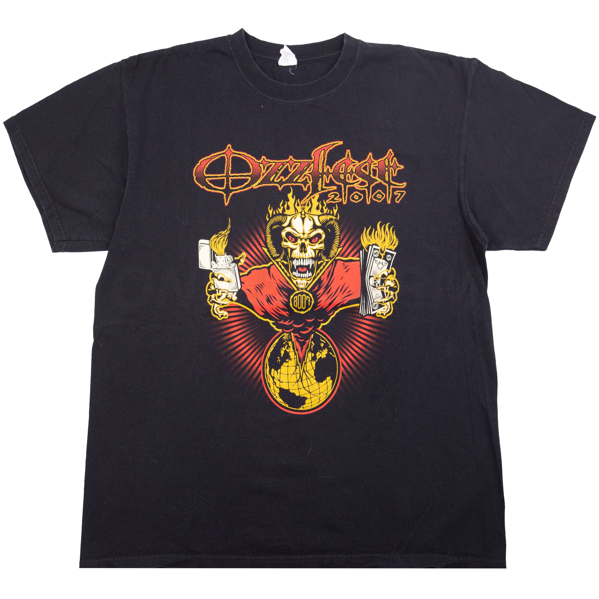 Vintage Black Ozzfest Tee (2007)