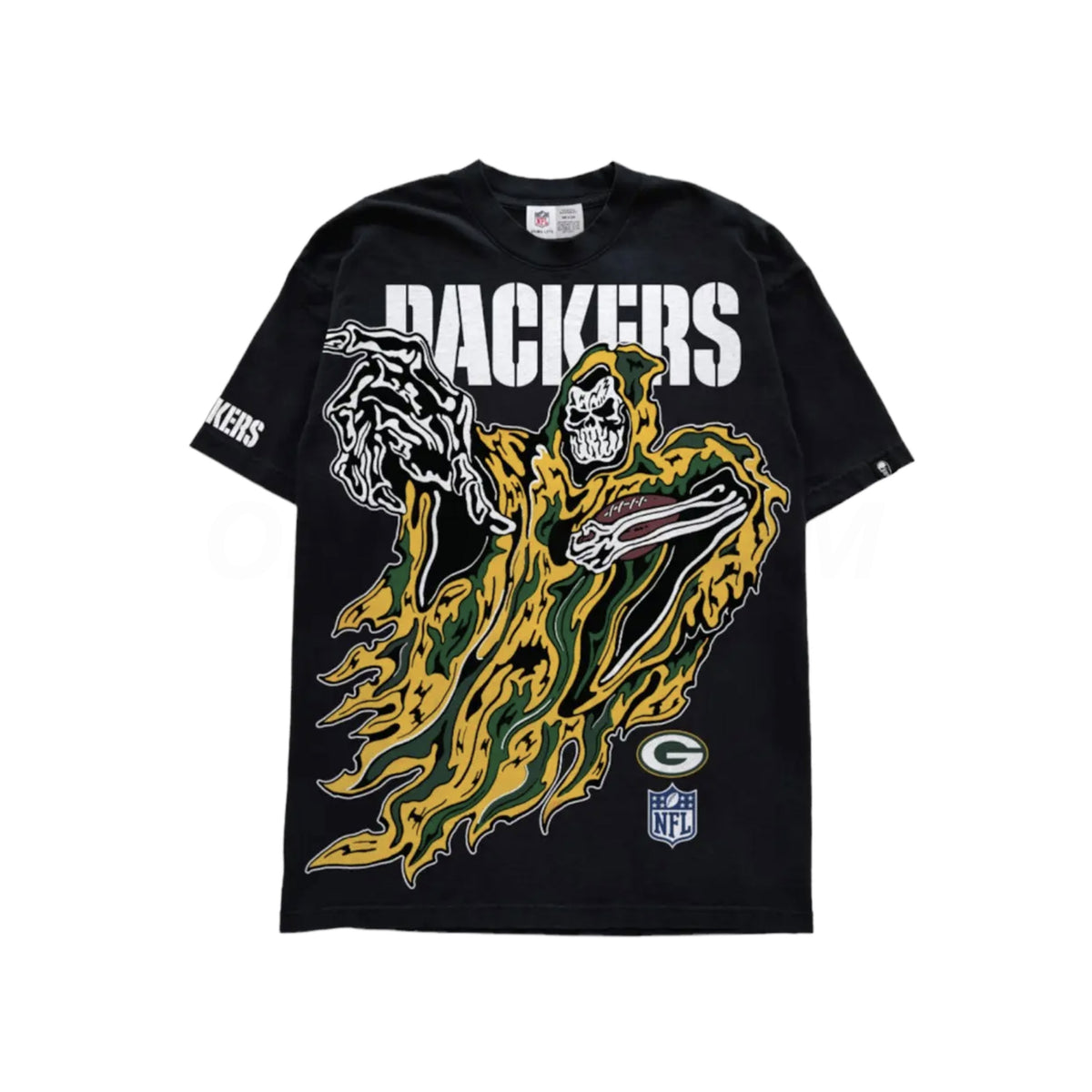 Warren Lotas Black Green Bay Packers Tee