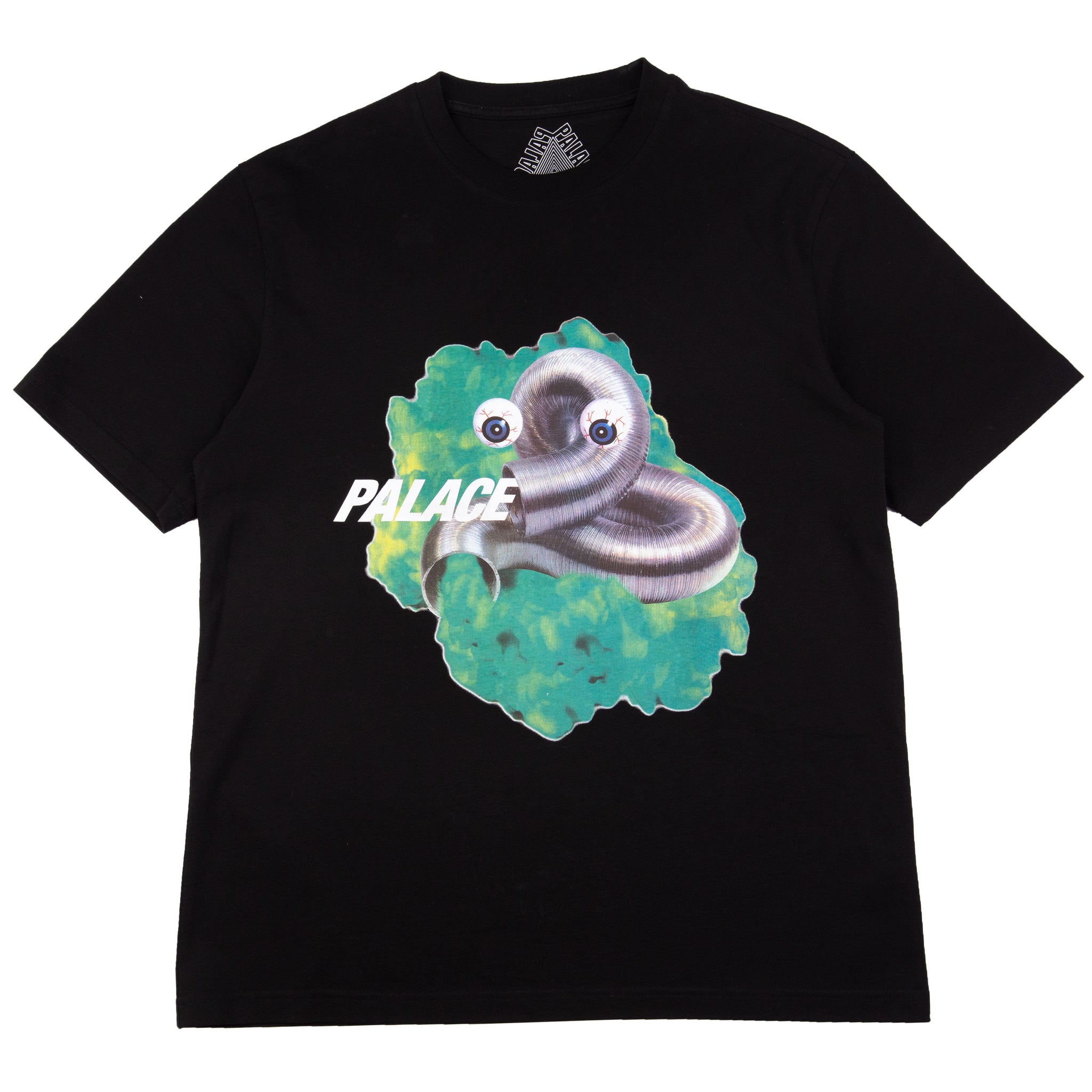 Palace Black Gassed Tee PRE-OWNED