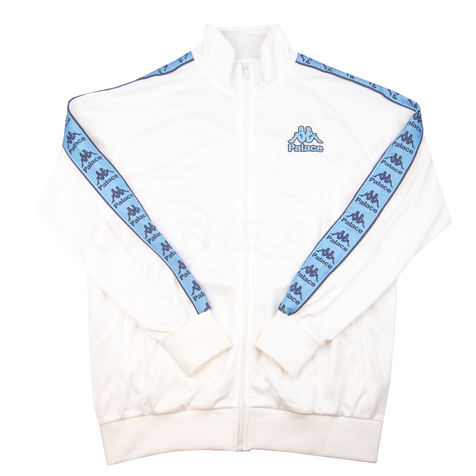 Palace White Kappa Side Tape Logo Track Jacket PRE-OWNED